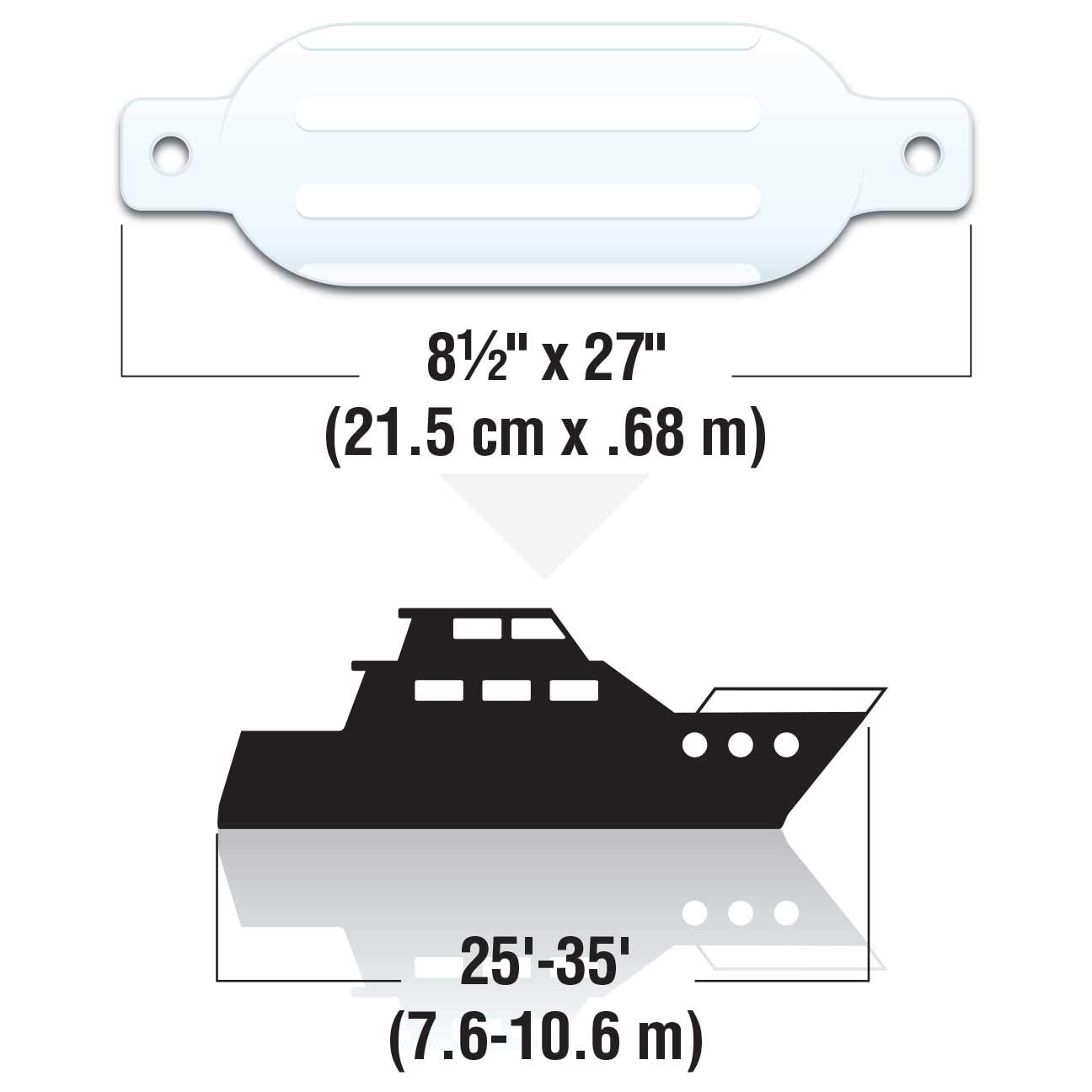 Seachoice 50-79031 Boat-Bumpers - View #2