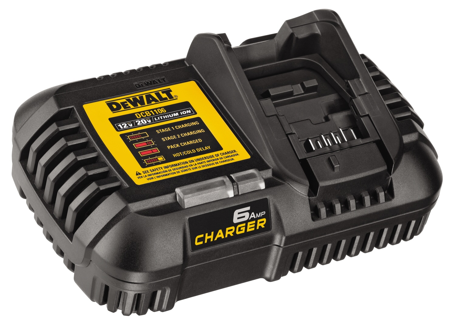 Indflydelsesrig skære Korrespondent DEWALT 20 Lithium-ion Battery Charger (Charger Included) in the Power Tool  Batteries & Chargers department at Lowes.com
