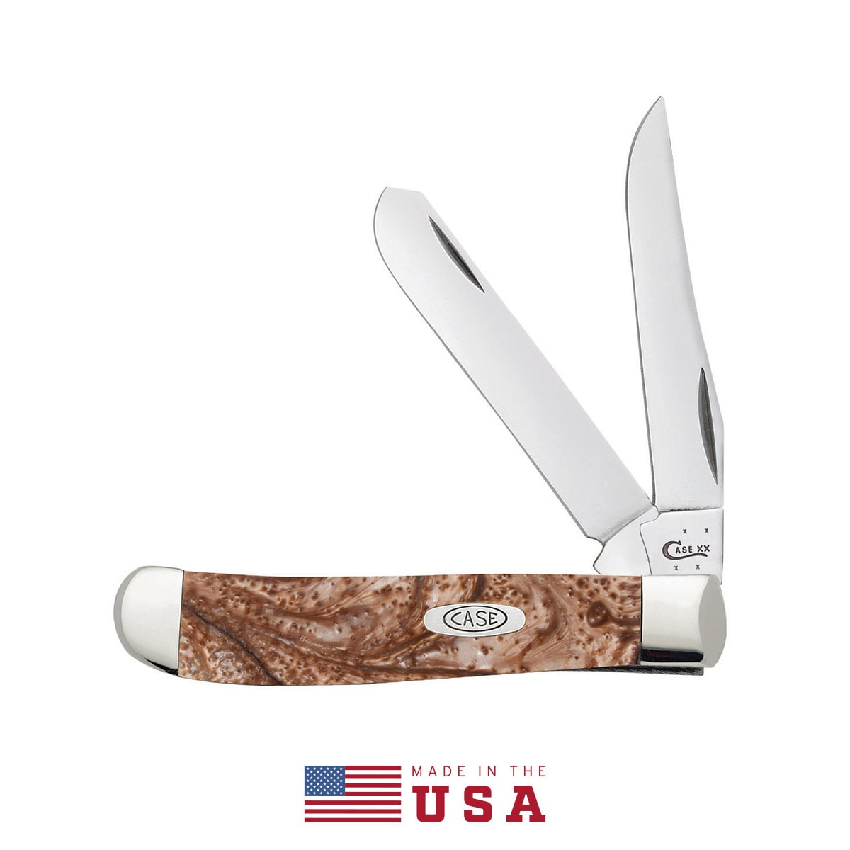 Case Cutlery FI9207WD Whitetail Deer Corelon Mini Trapper