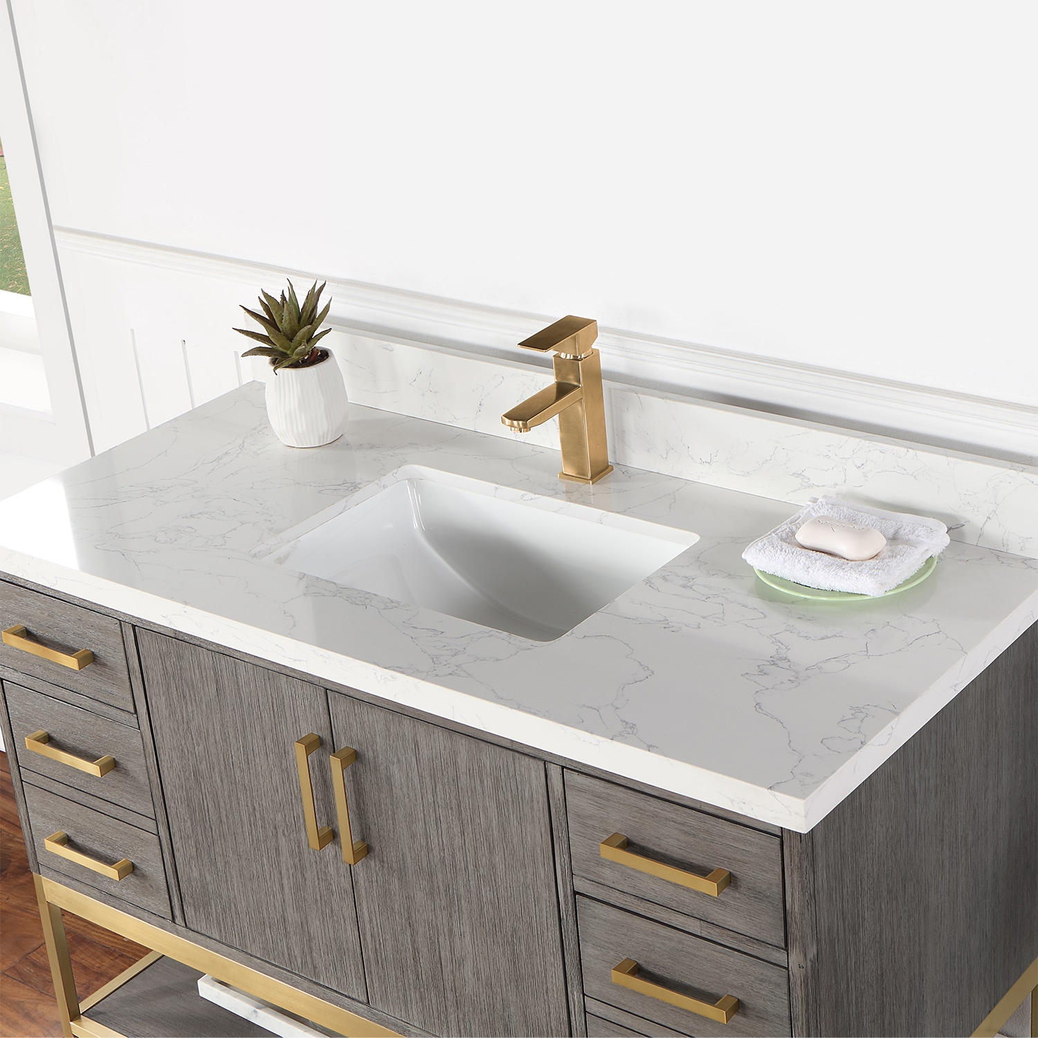 Altair 546048-CR-GW-NM Bath-Vanity-Combo - View #3