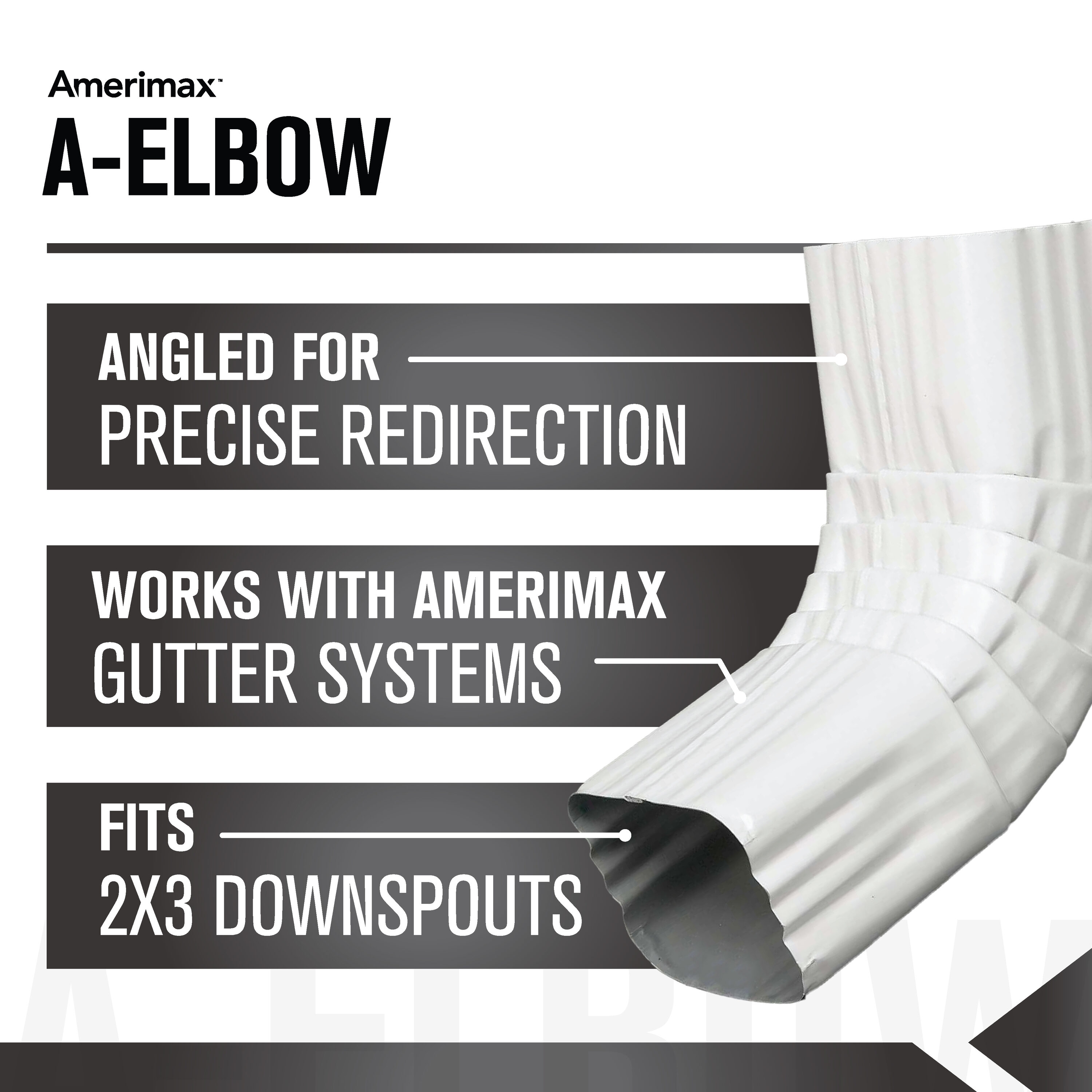 Amerimax 25064020 Downspout-Components - View #4