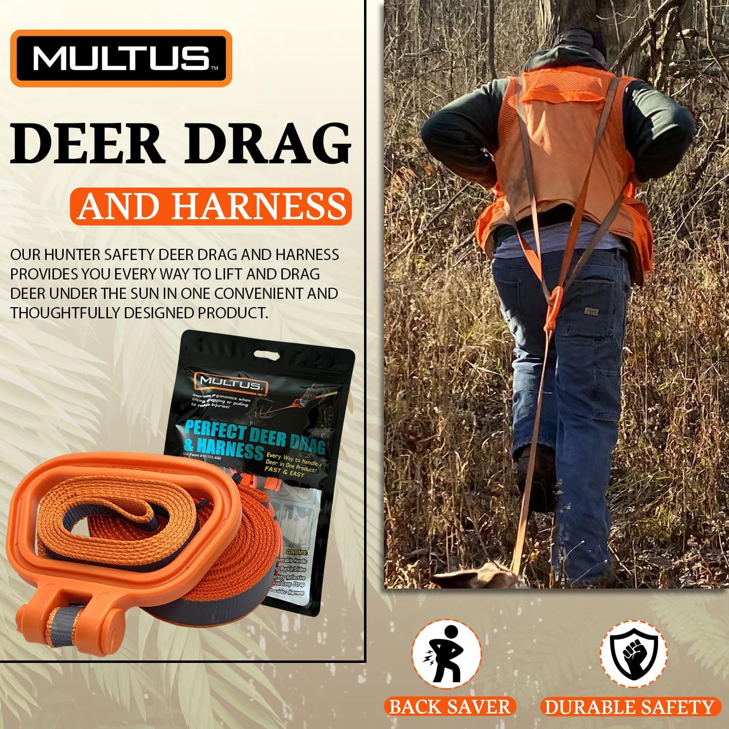 MULTUS MU-DD-OR-PR13FO-1W-H Hunting-Equipment - View #9
