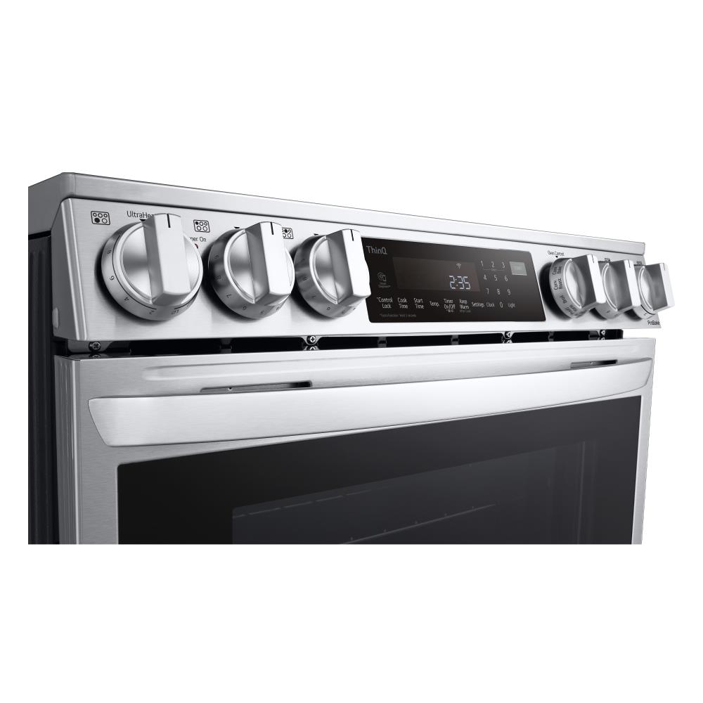 LG 30 PrintProof™ Stainless Steel Slide-In Electric Range, Yale Appliance