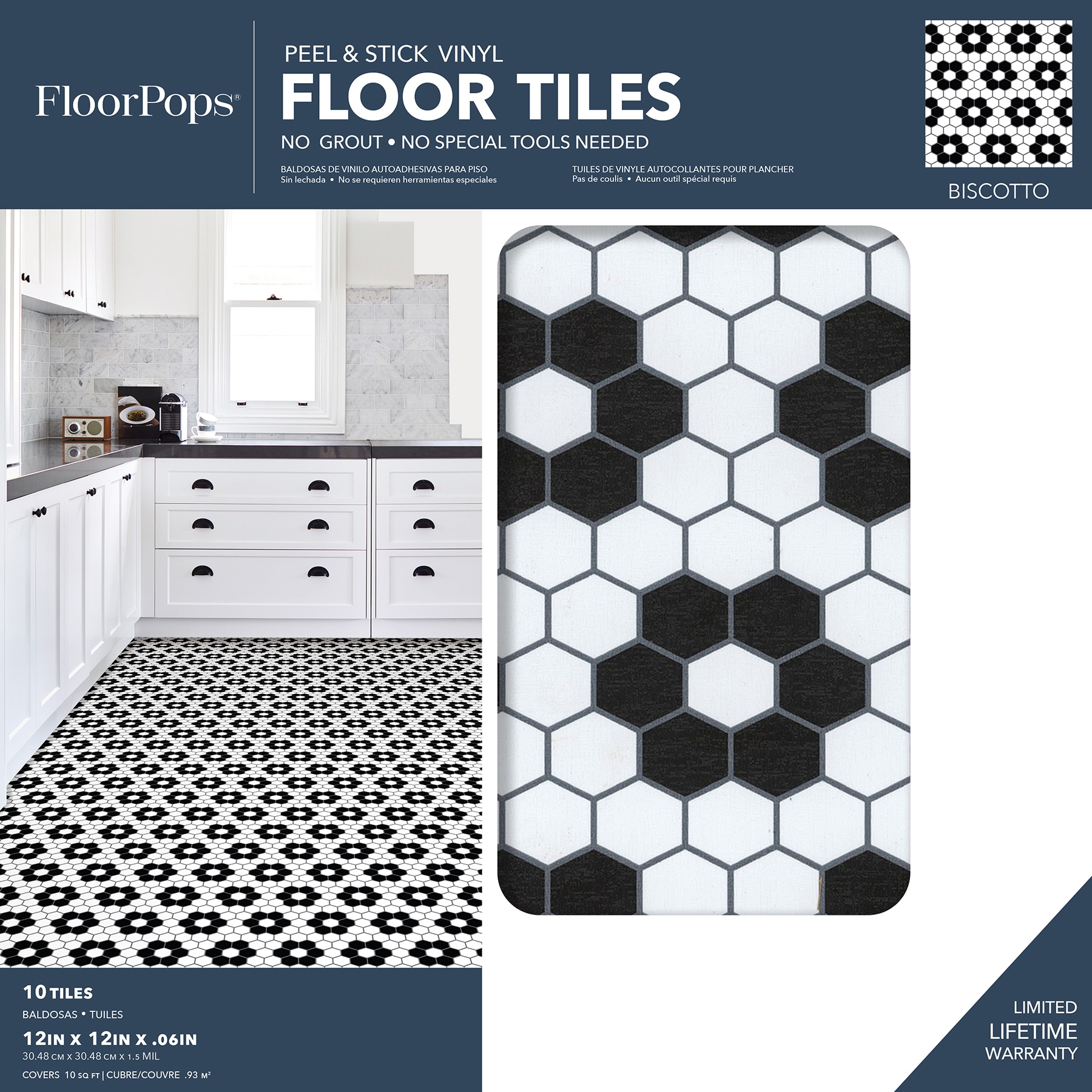 FloorPops FP3931 Vinyl-Tiles - View #9