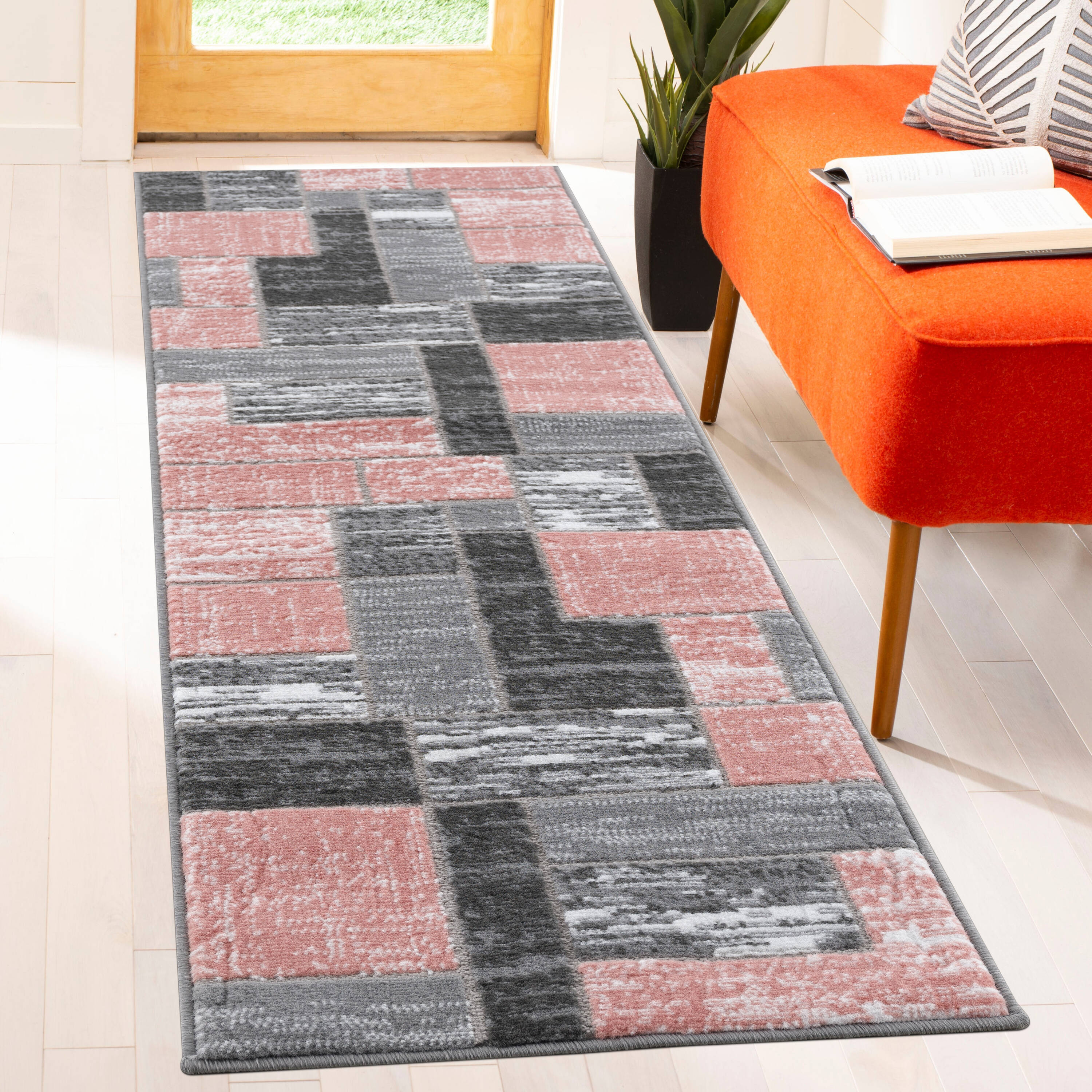 LBaiet SL973P26 PINK rugs - View #2