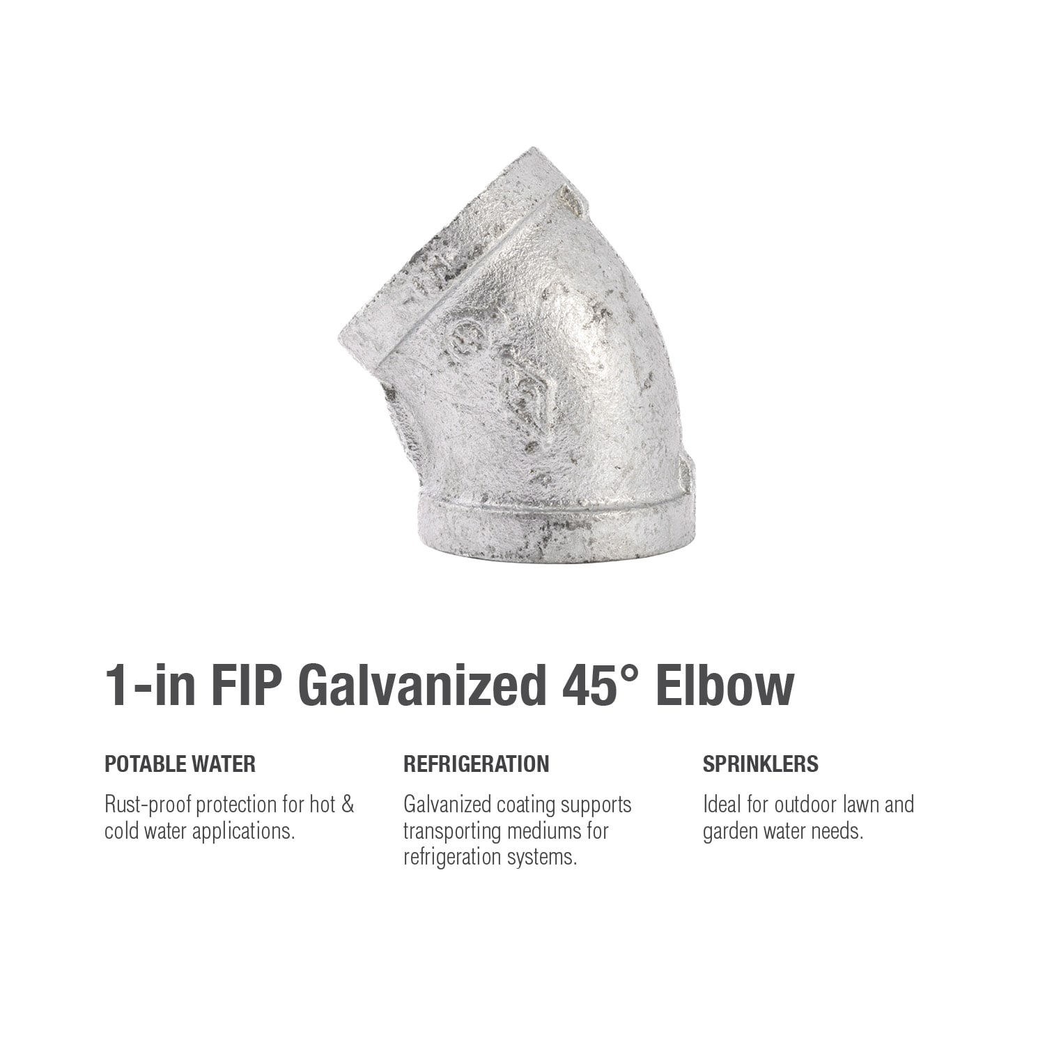 RELIABILT 60105 Galvanized-Fittings - View #5