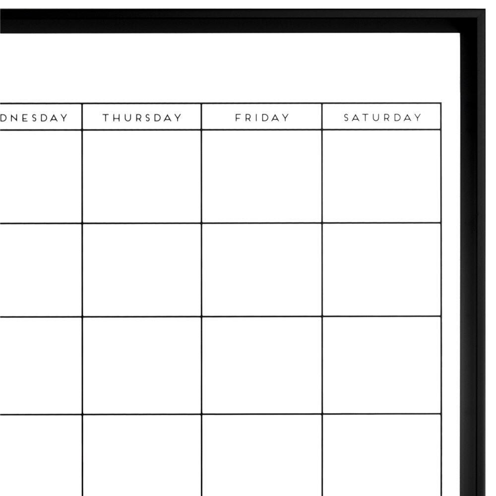 Sheffield Home OH3688 BLK Dry-Erase-Bulletin-Boards - View #3