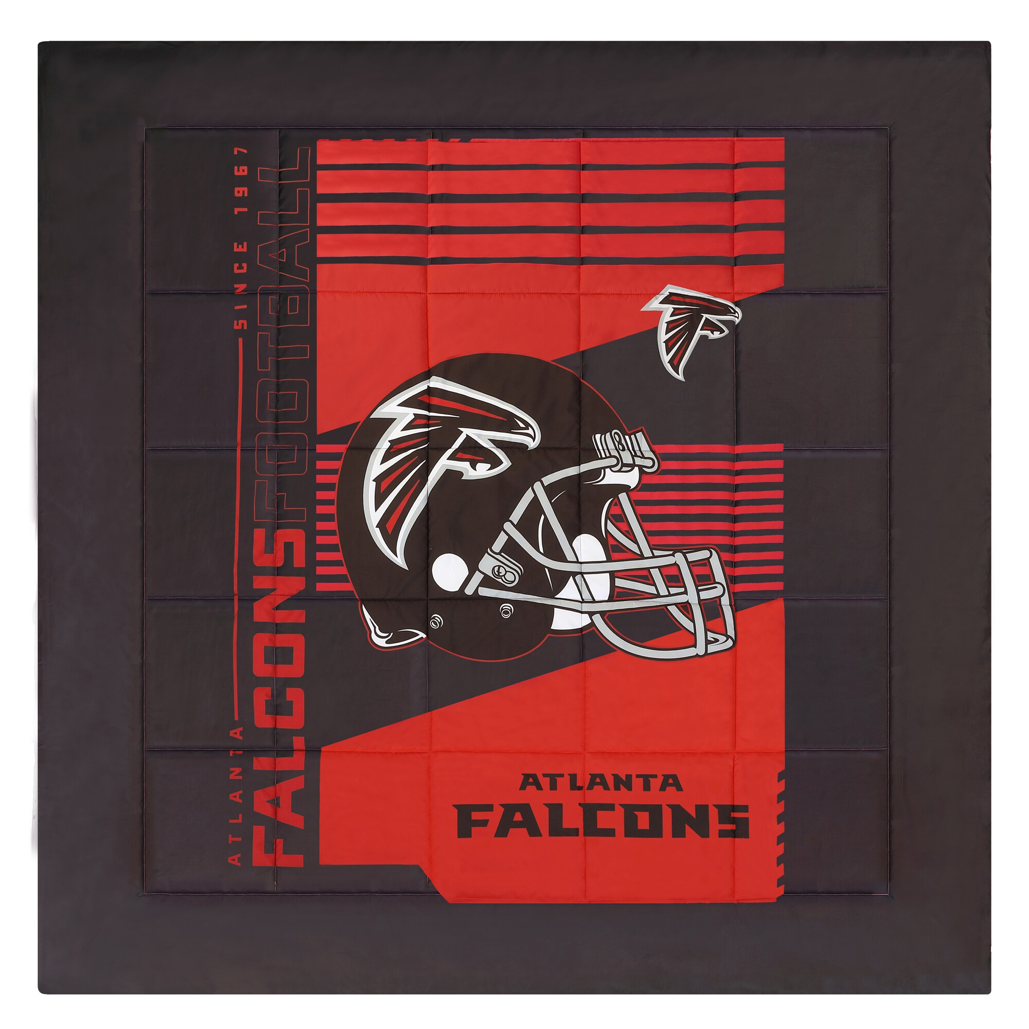 Cathay Sports Atlanta Falcons 4-Piece Red/Black Twin/Twin Xl Bundle Set in  the Bedding Sets department at