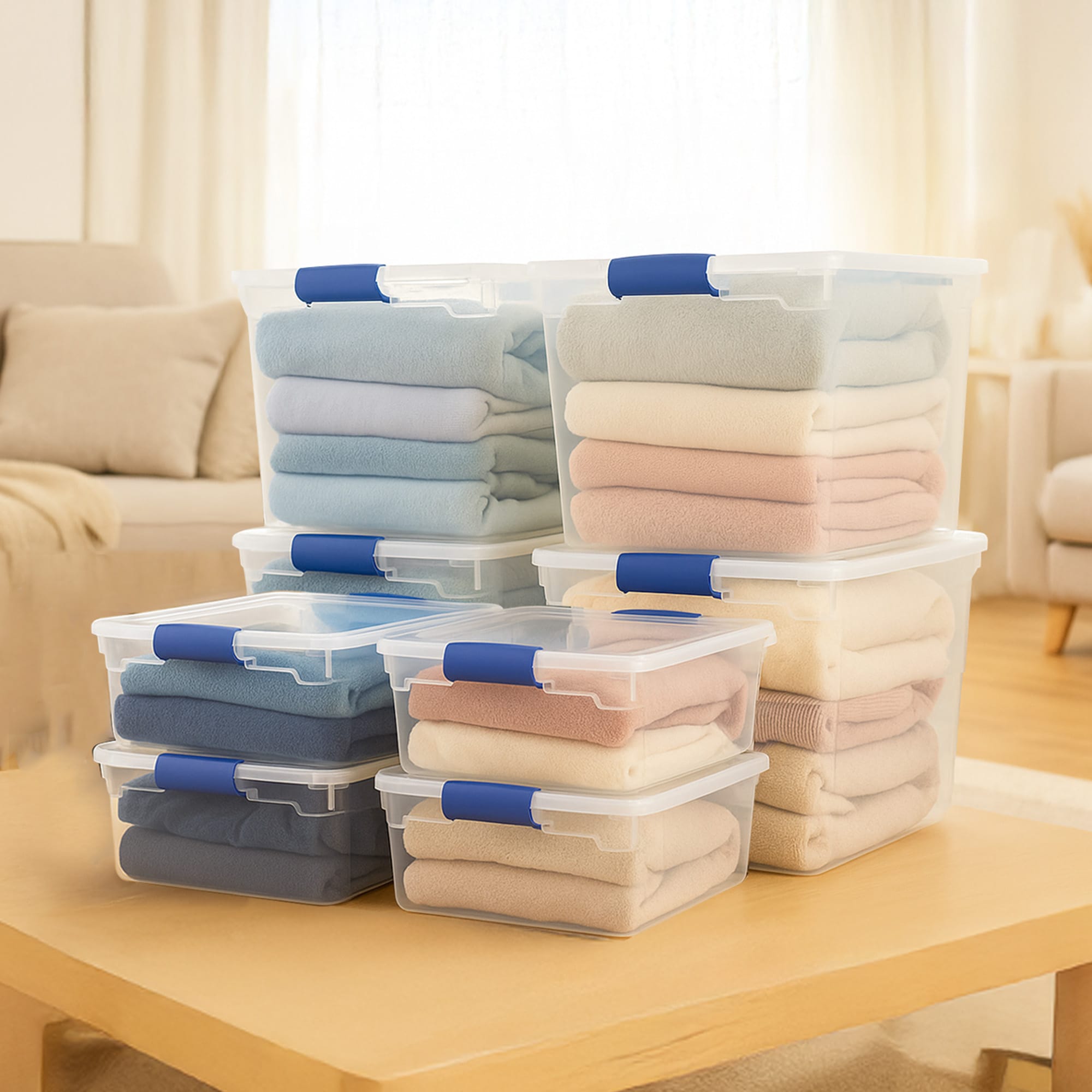 Homz Products 286175 Plastic-Storage-Totes - View #8