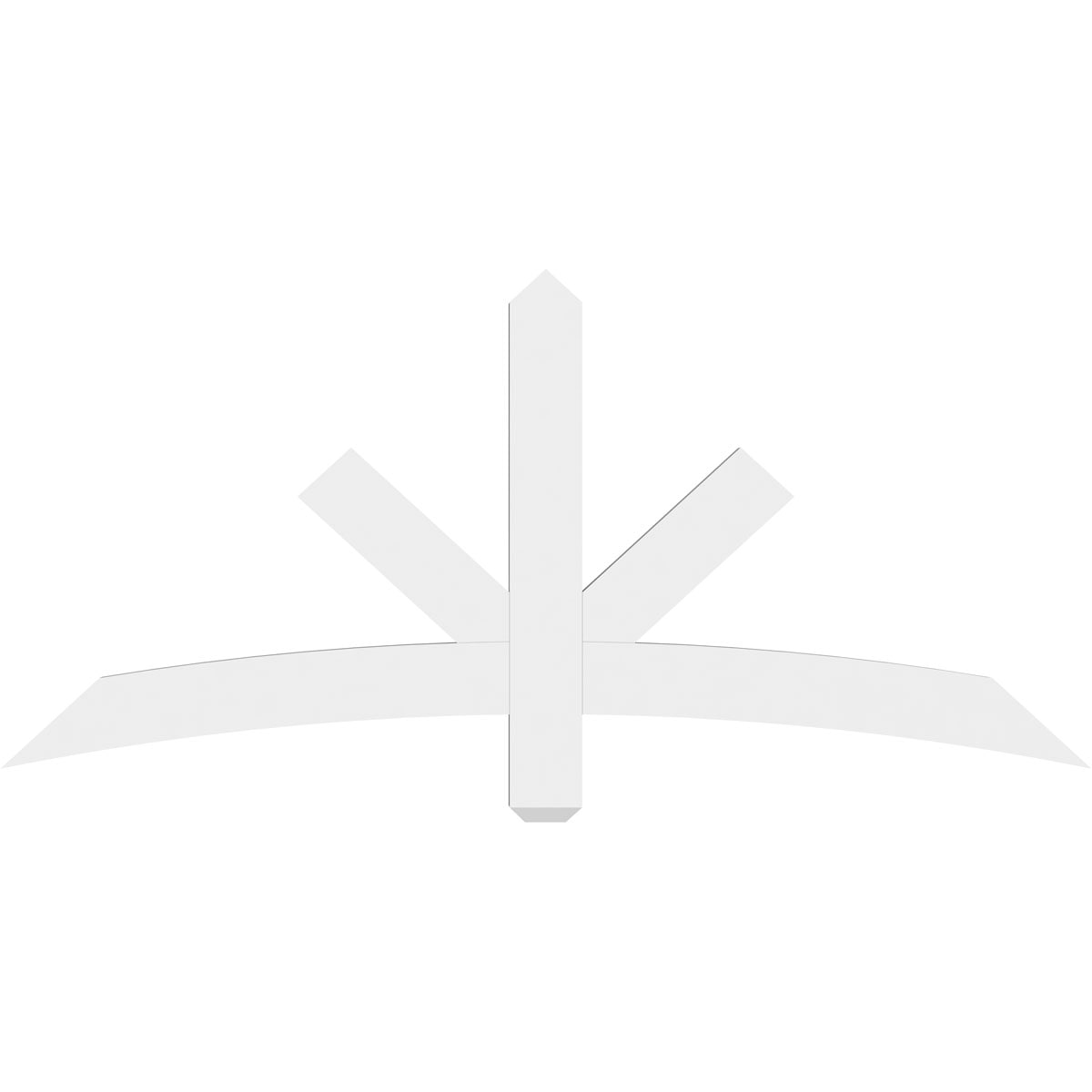 Ekena Millwork GBP060X28X0204ALB00 Exterior-Brackets-Braces - View #2