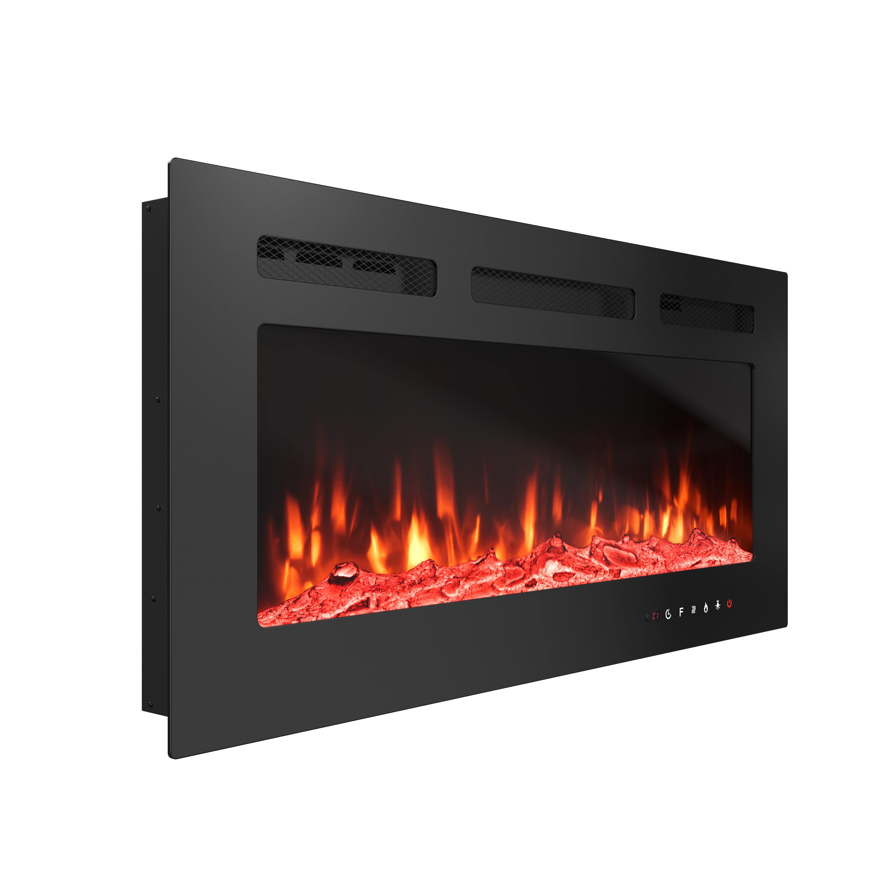 Clihome CL-CYTVS07-WHI Electric-Fireplaces - View #2