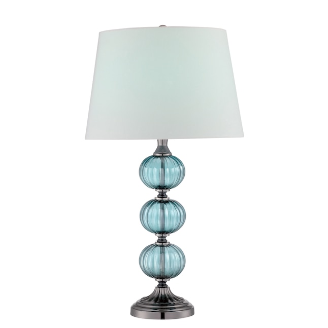 Metal Turquoise Table Lamp, Aida 19 Table Lamp