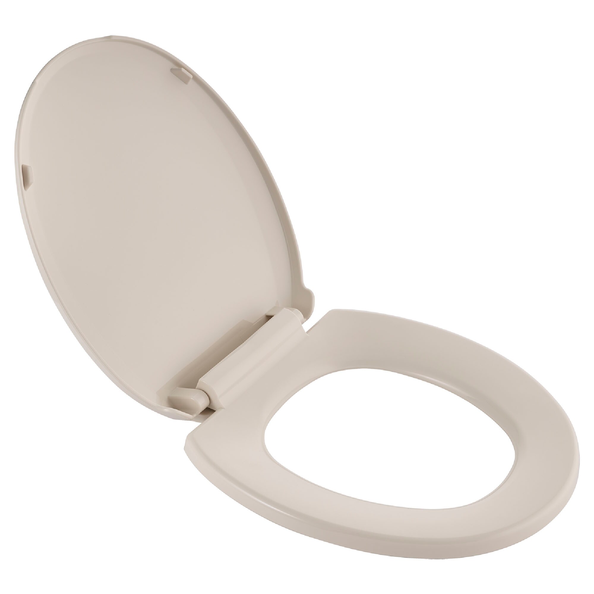 American Standard Mainstream Plastic Bone Round Soft Close Toilet Seat ...