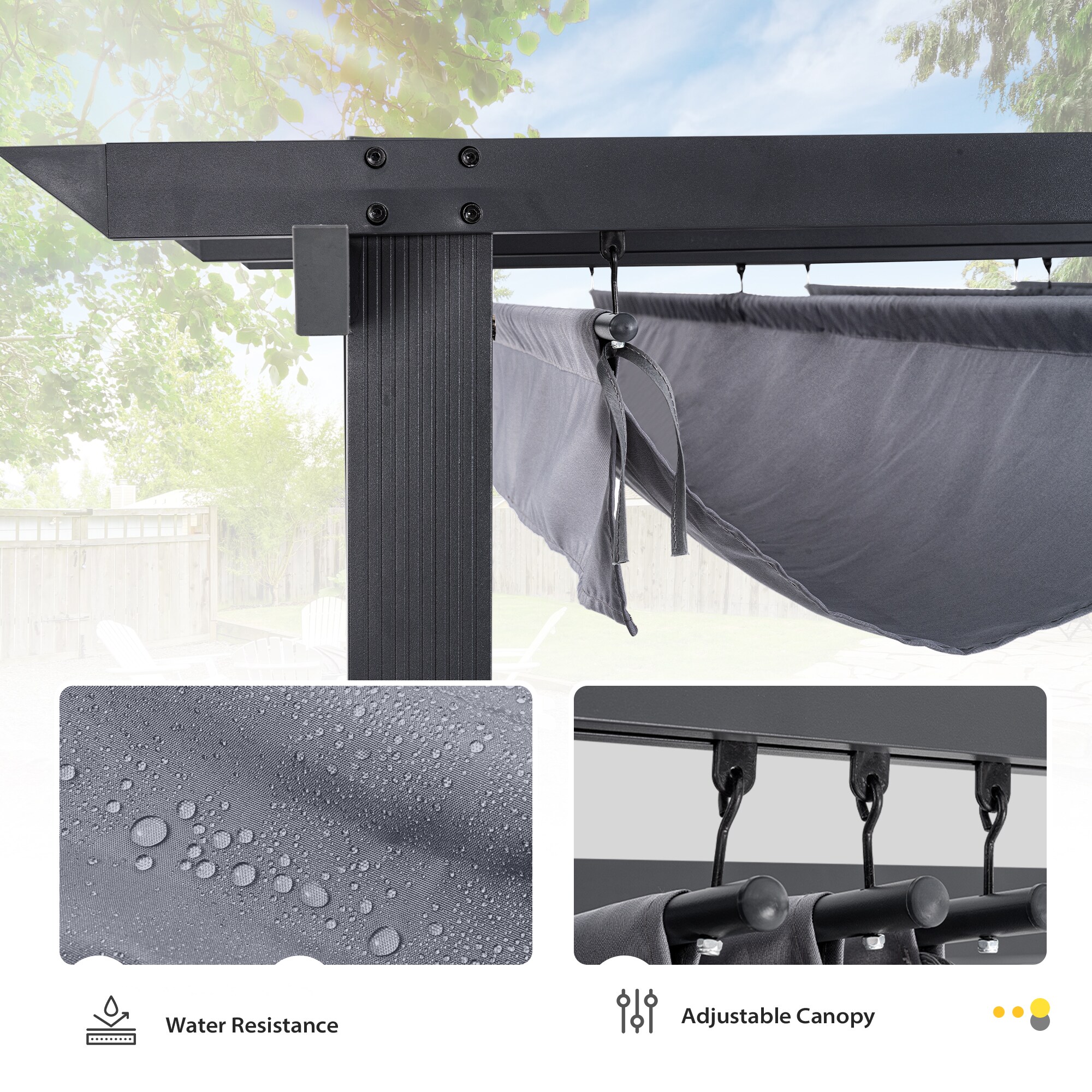  CP-ZPPL1010-H-WL2 Pergolas-2 - View #3