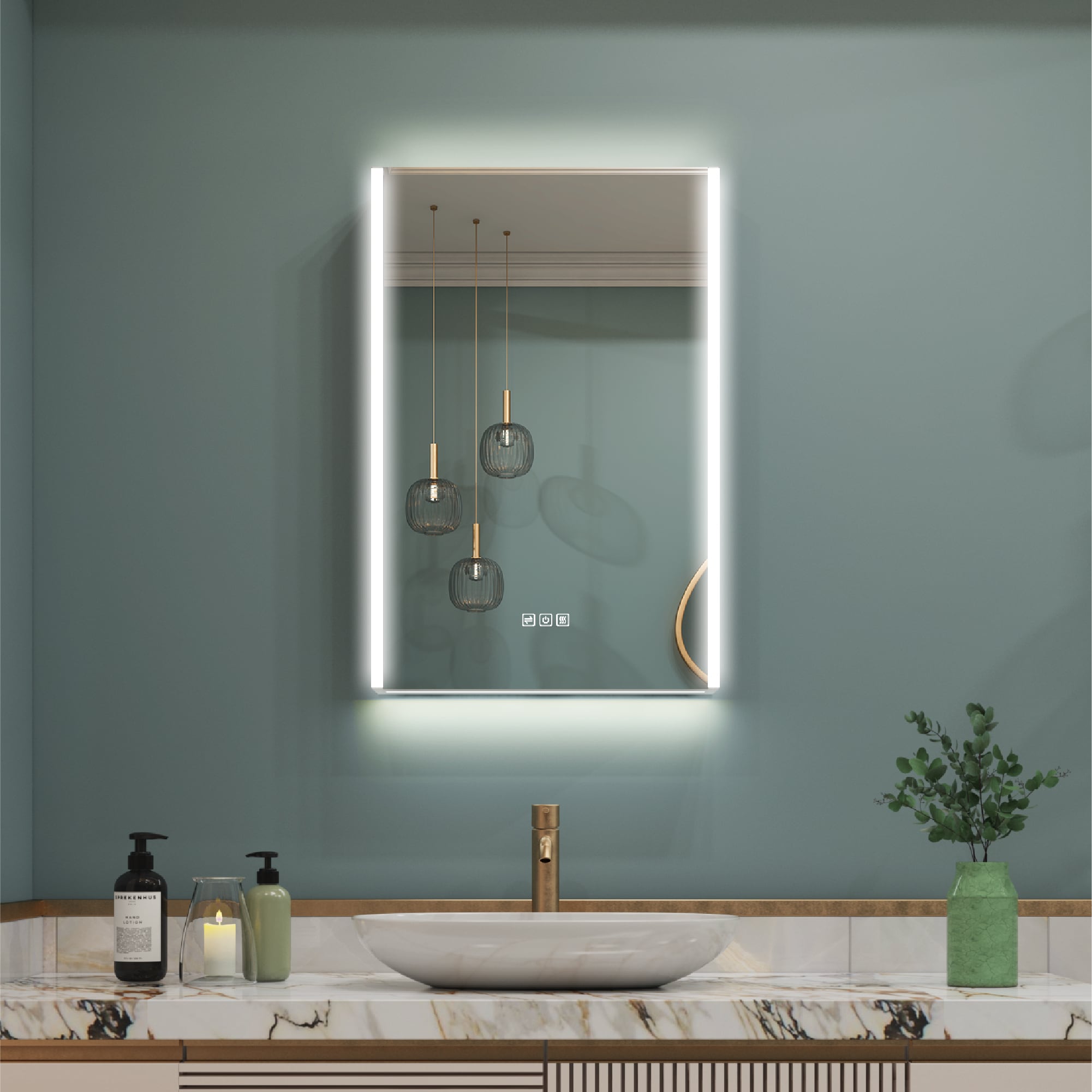 WELLFOR W14MCL2030L Bathroom-Medicine-Cabinets - View #2