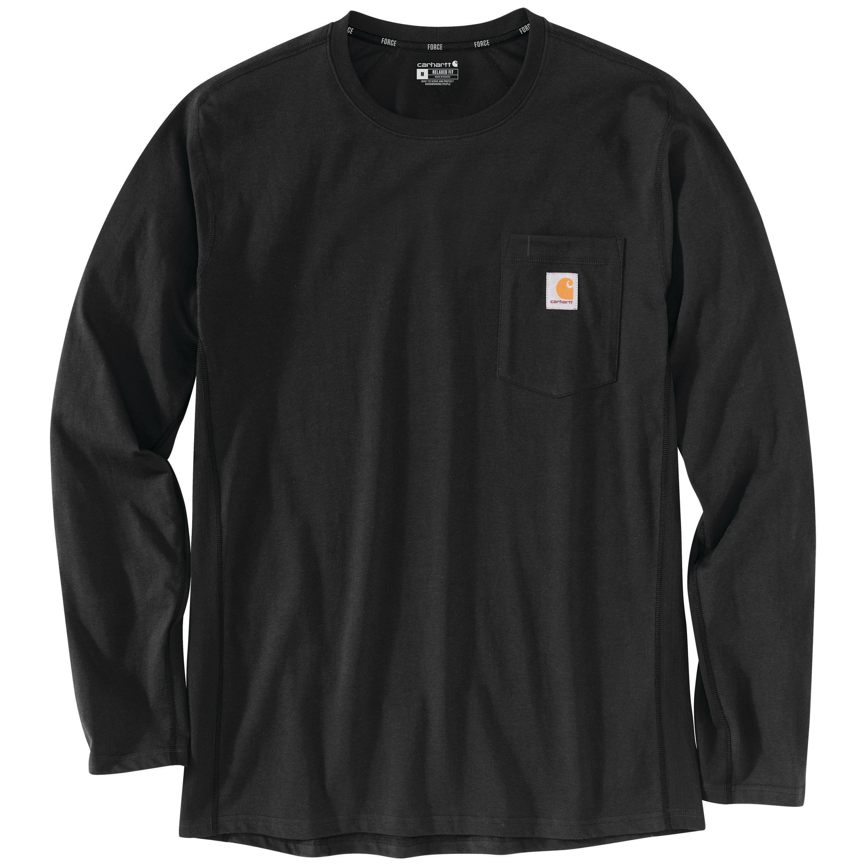 Carhartt Men's Jersey Long Sleeve Solid T-shirt (X-large) in the Tops ...
