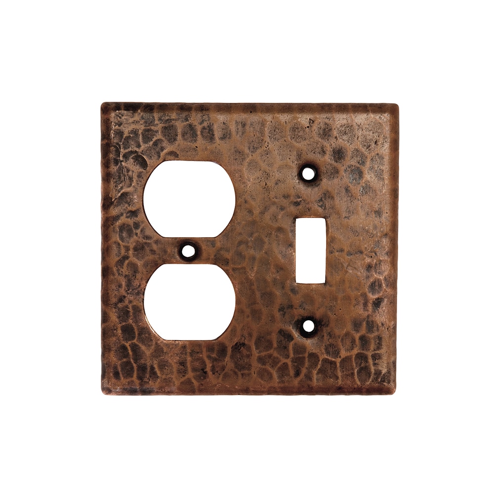 Premier Copper Products SR4 GFCI Metal Wall Plate - Oil Rubbed Bronze-