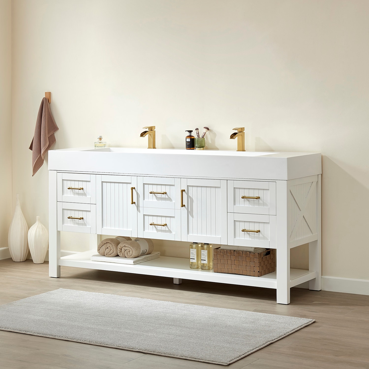 Vinnova 755072-WH-WH-NM Bath-Vanity-Combo - View #5