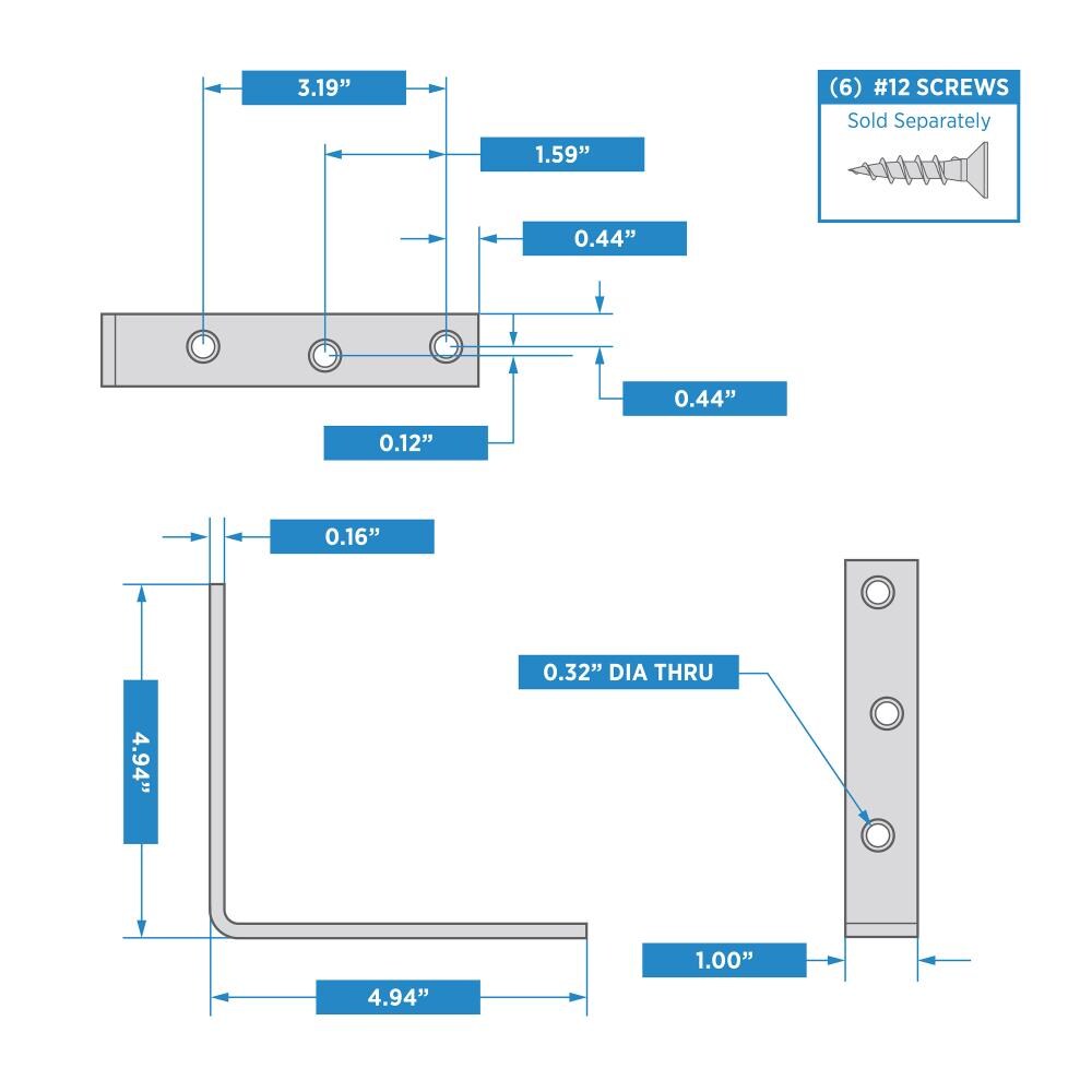 National Hardware N220-269 Mending-Plates-Brackets-Braces - View #6