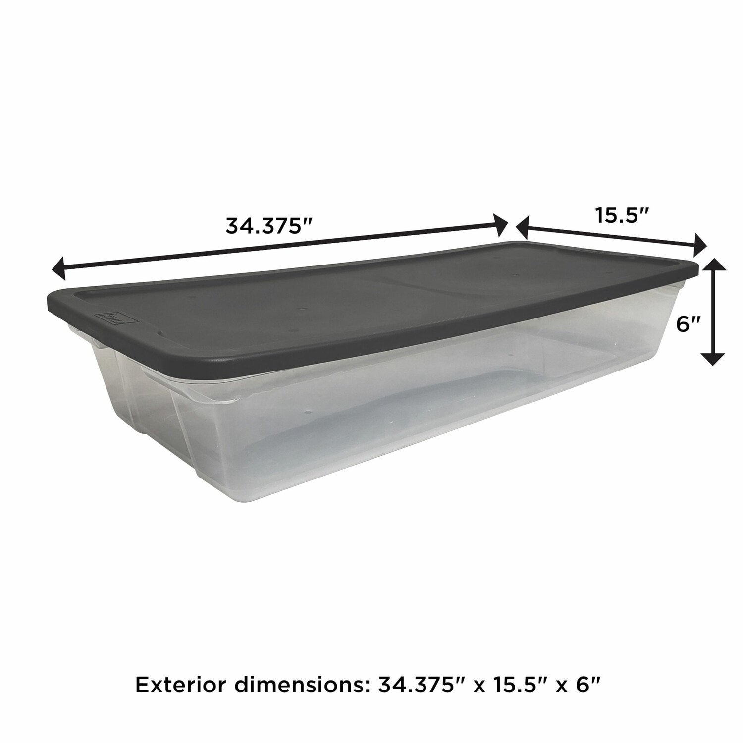 Homz Products 324382 Plastic-Storage-Totes - View #8