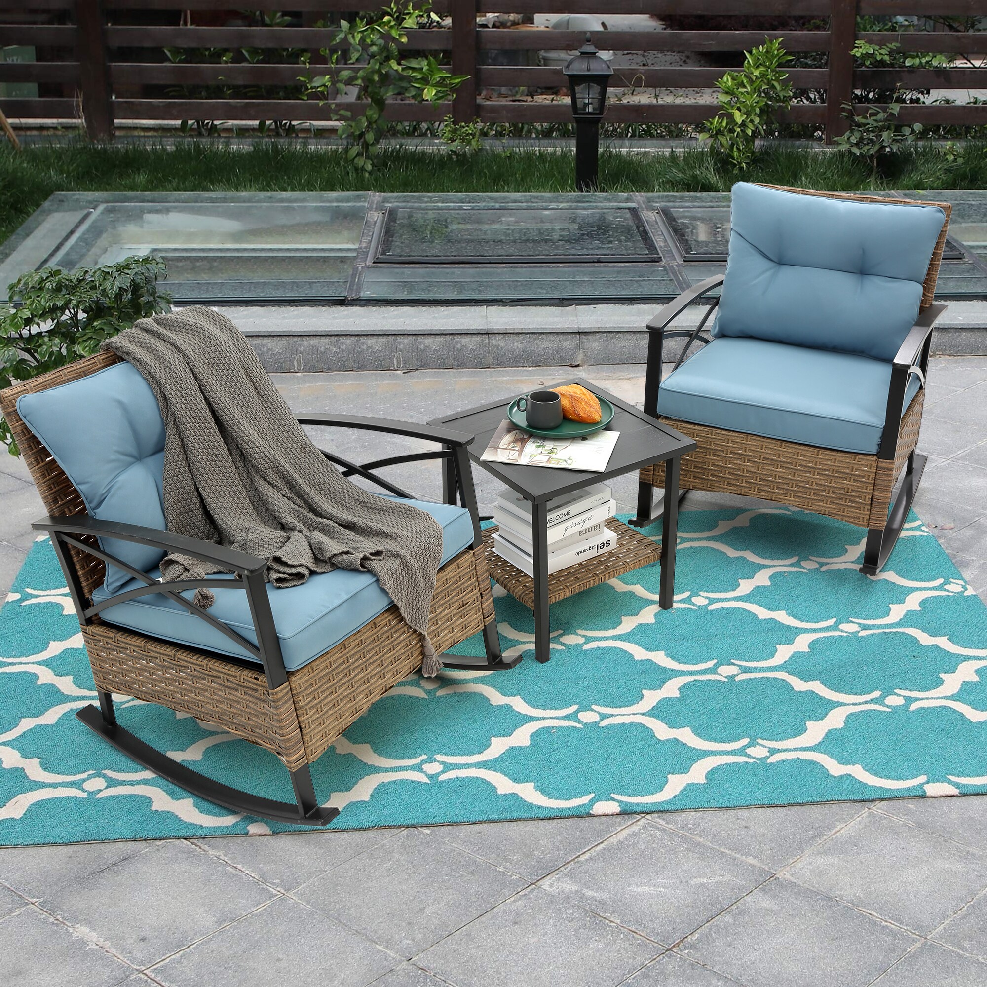 Forclover MONMTM08DG Patio-Conversation-Sets - View #16