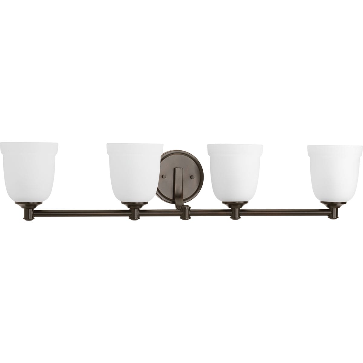 Progress Lighting P300060-020 Topsail 33.5-in 4 -Light Antique Bronze Modern/contemporary Vanity light