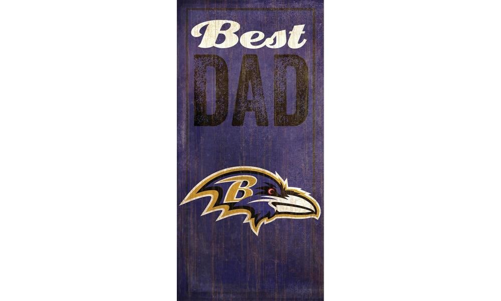 Fan Creations Baltimore Ravens 12-in H x 6-in W Sports Print in