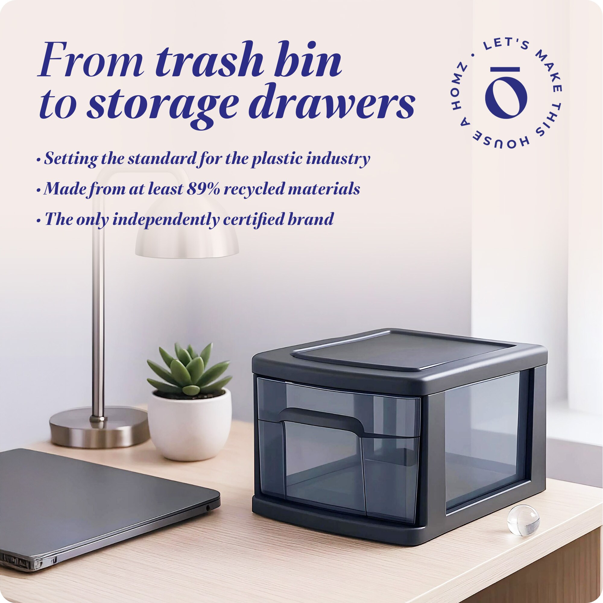 Homz Products 05561BKTSDC.02 Storage-Drawers - View #6