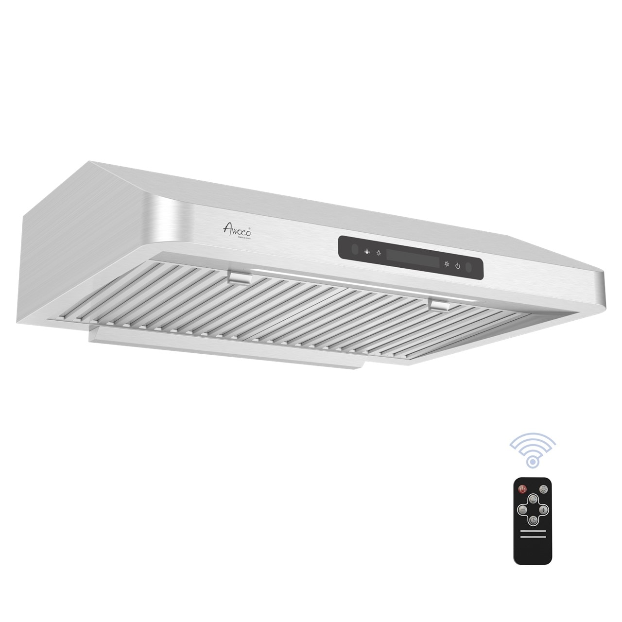 Awoco RH-UC7-30-7 30 inch Ducted 900-CFM Stainless Steel Under Cabinet Range Hood