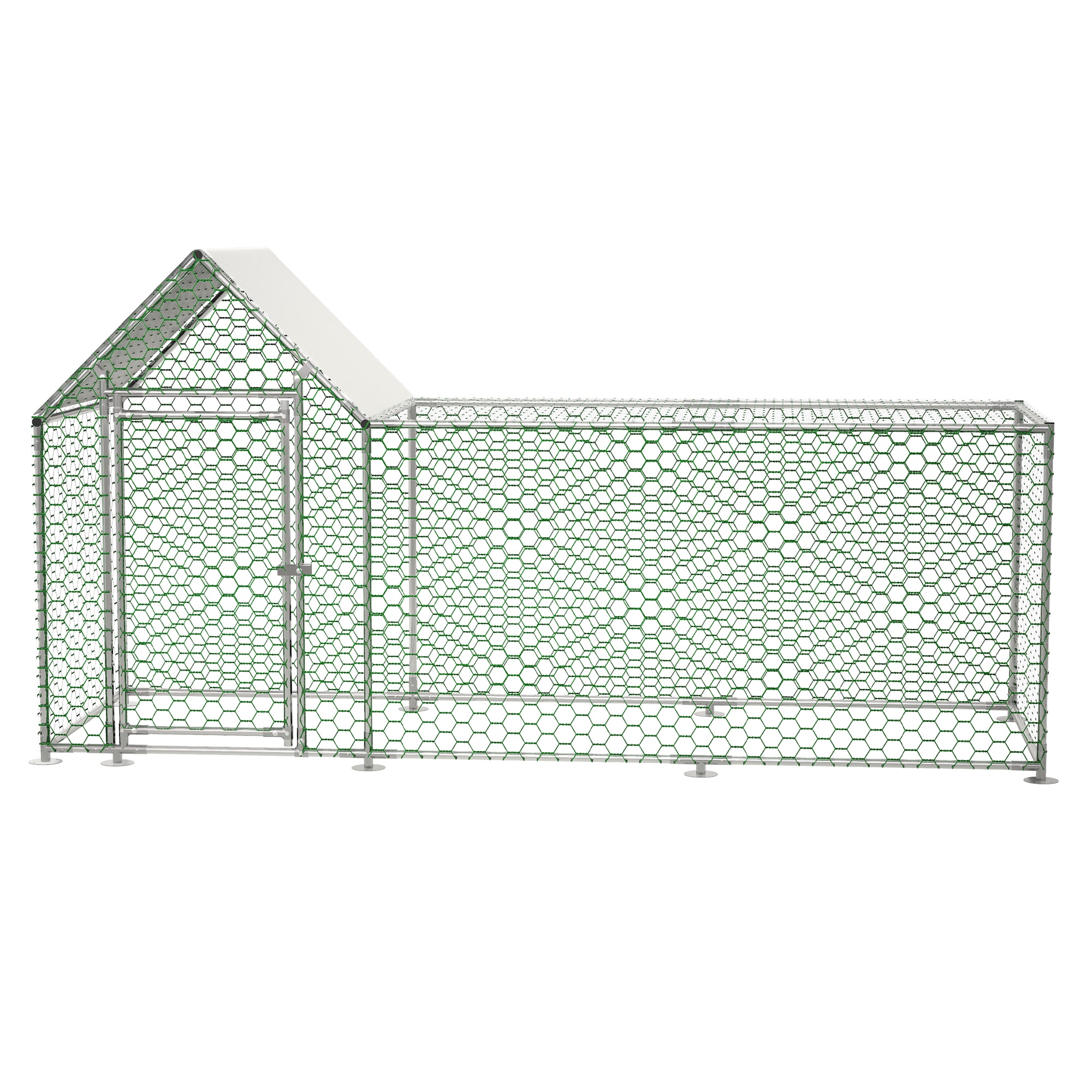 Kahomvis CX-QPW1-1984 Chicken-Coops-Rabbit-Hutches - View #4
