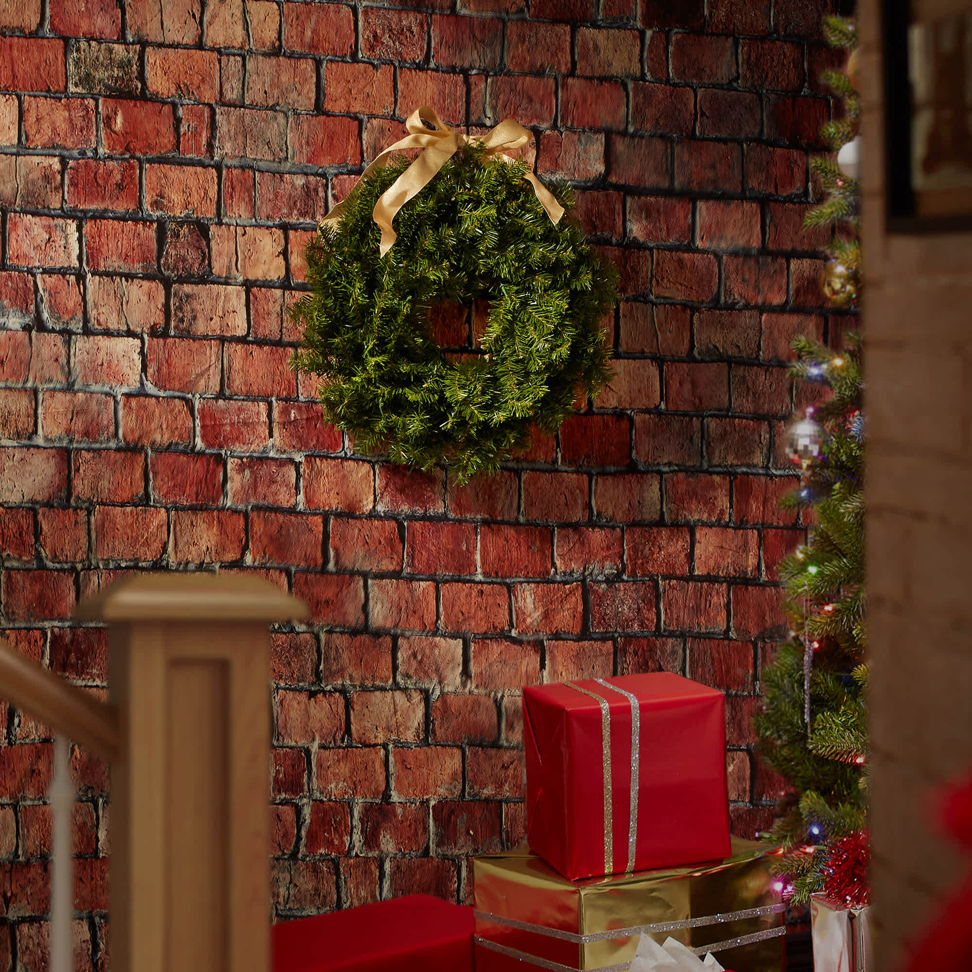 Casafield SZN-WR-242-GRN Artificial-Christmas-Wreaths - View #5