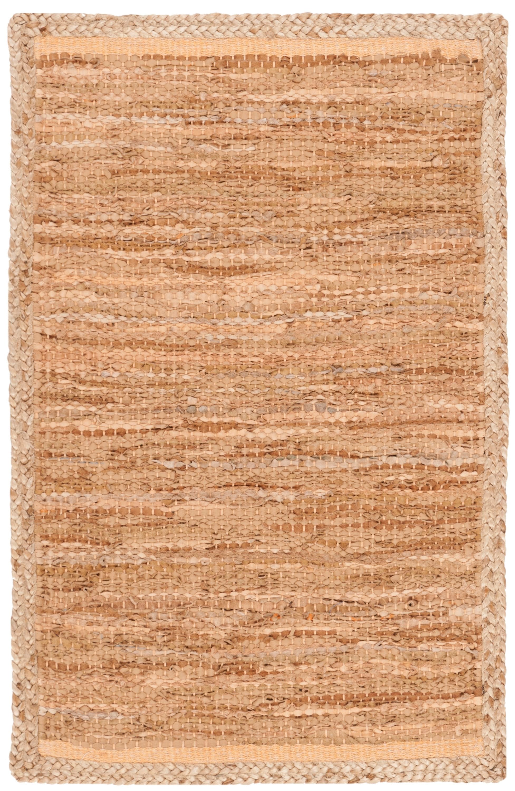 Cape Cod 3' x 5' Camel Natural Hand-Knotted Wool Rug