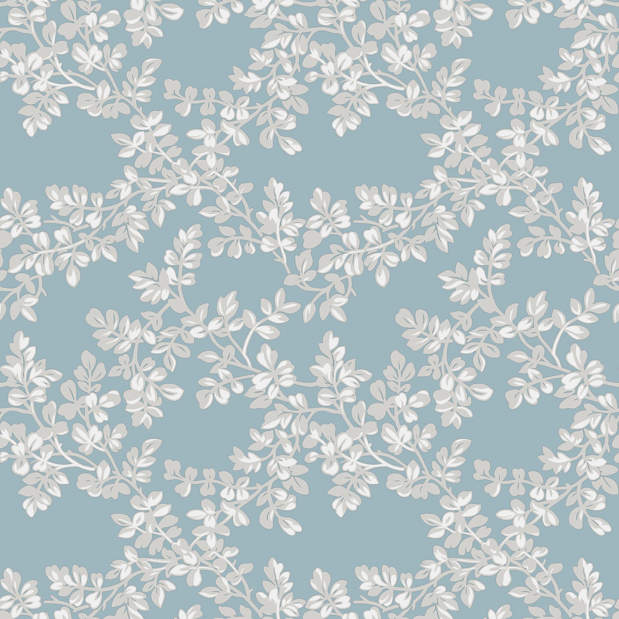 Laura Ashley 11490494 Country Charm 8-Inches Pale Seaspray Non-woven Ivy/Vines 56-Sq. Feet Unpasted Paste the wall Wallpaper Sample