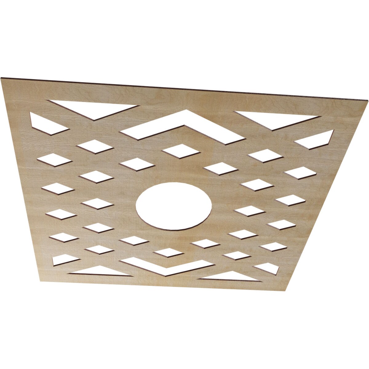 Ekena Millwork CMWP40X40X0250CHHI Ceiling-Medallions - View #2