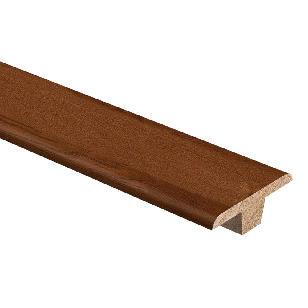 Zamma 204003022505 Dark Red Oak 0.375-in T x 1.75-in W x 94-in L Wood T-moulding
