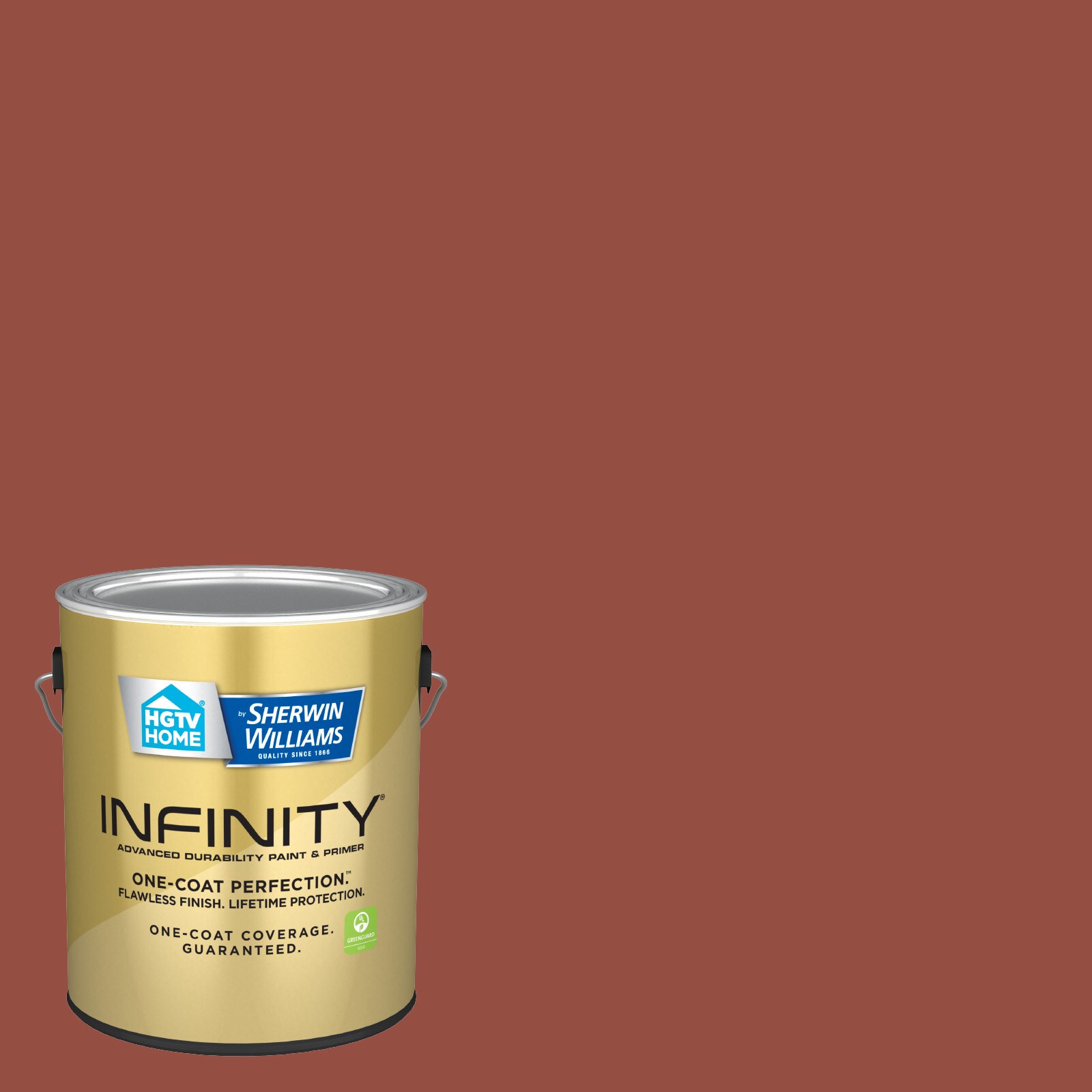 HGTV HOME by Sherwin-Williams Infinity Semi-gloss Russet Red 2011-7 ...