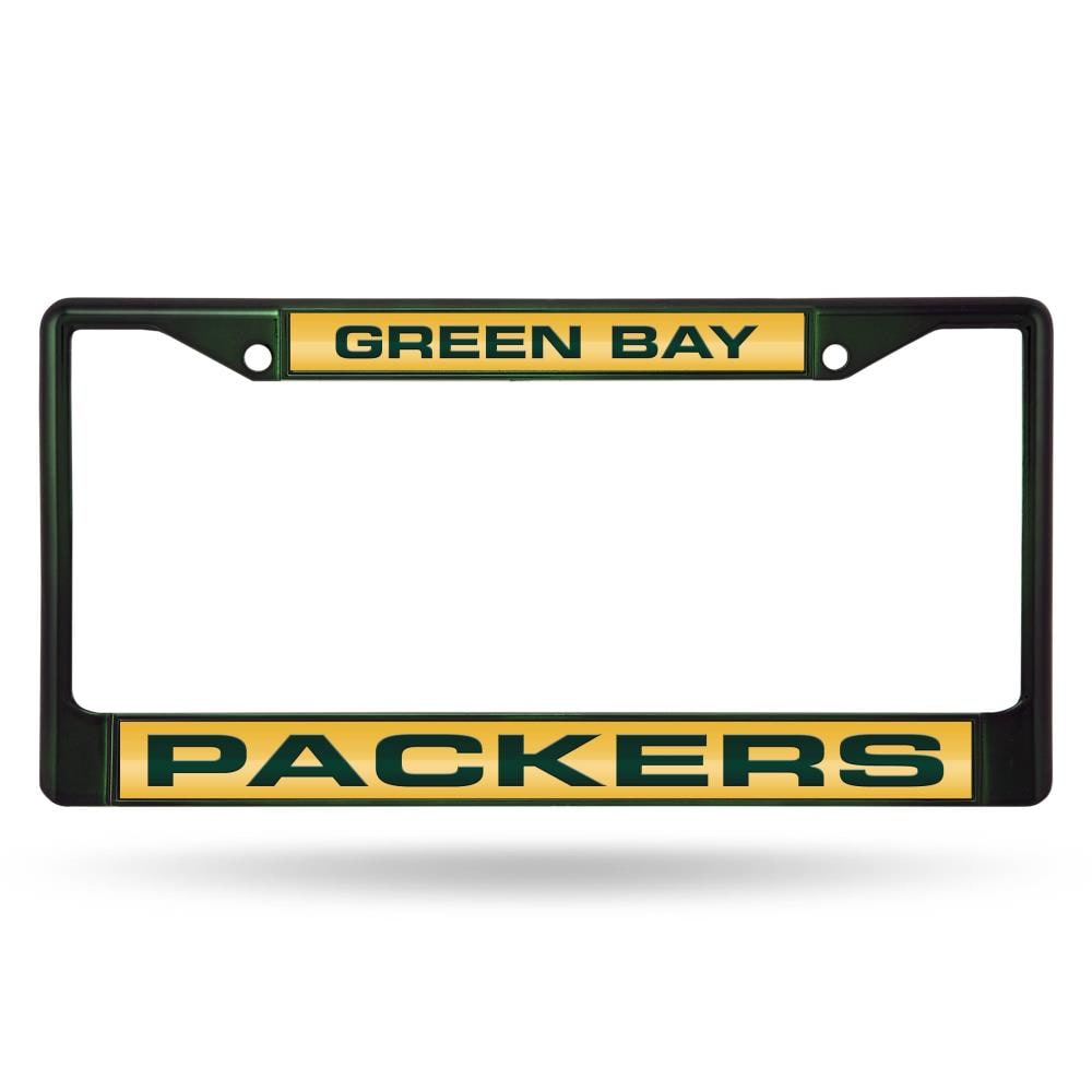 Green Bay Packers Chrome License Plate Frame