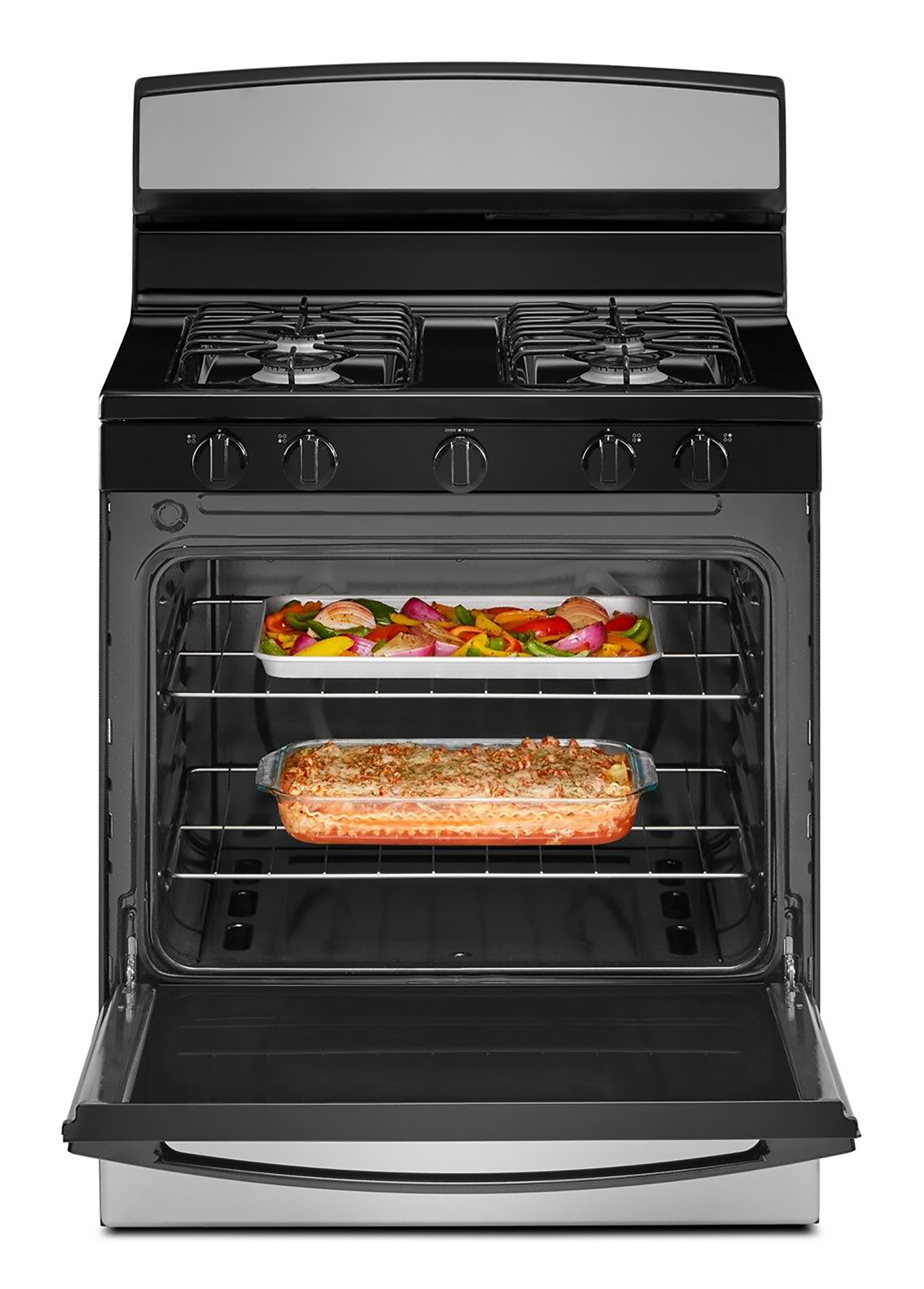 Amana AGR4203MNS Freestanding-Gas-Ranges - View #3