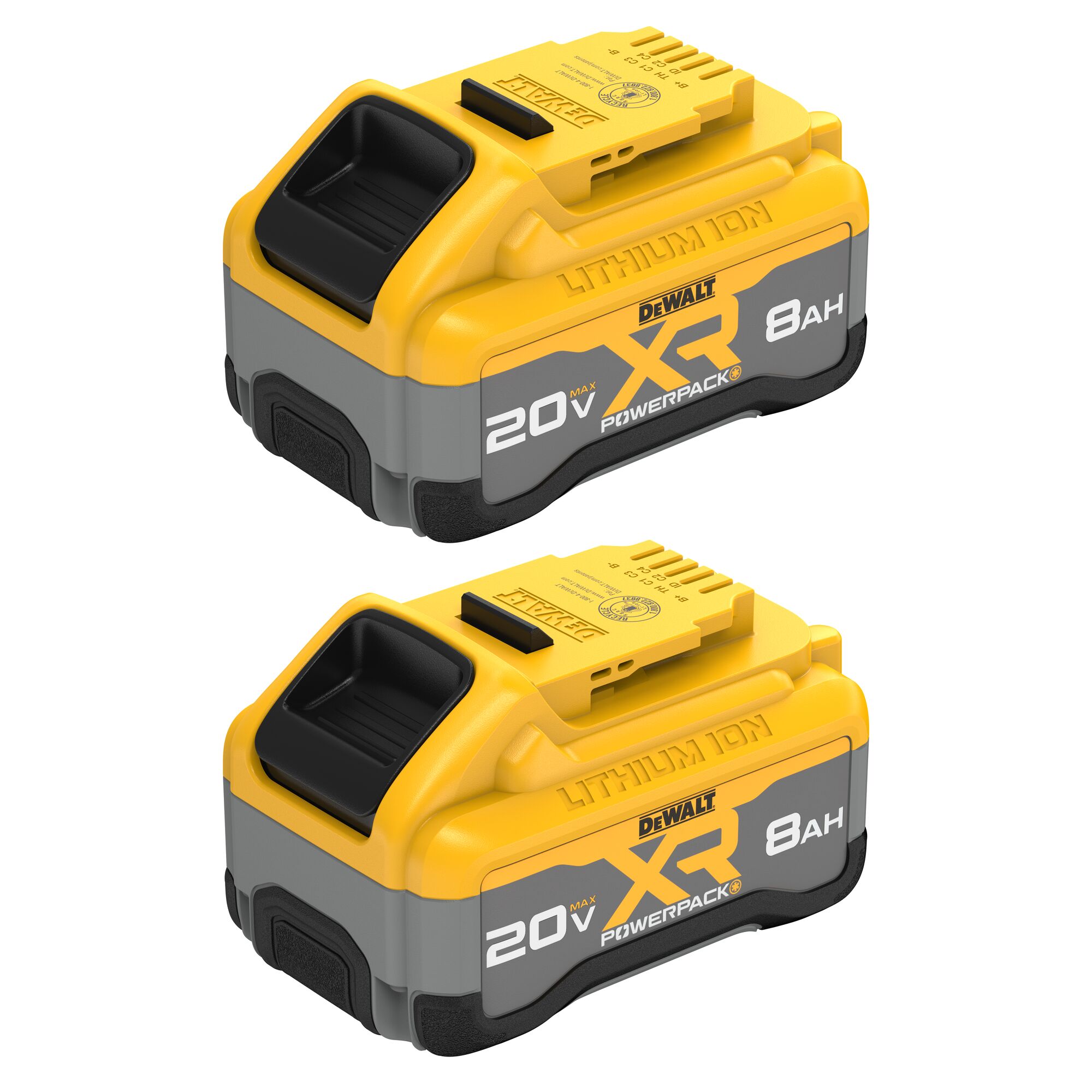 DEWALT DCB2108-2 XR POWERPACK 20 -Volt 2 -Pack Lithium-ion ( 8 Ah 8 Ah Battery )