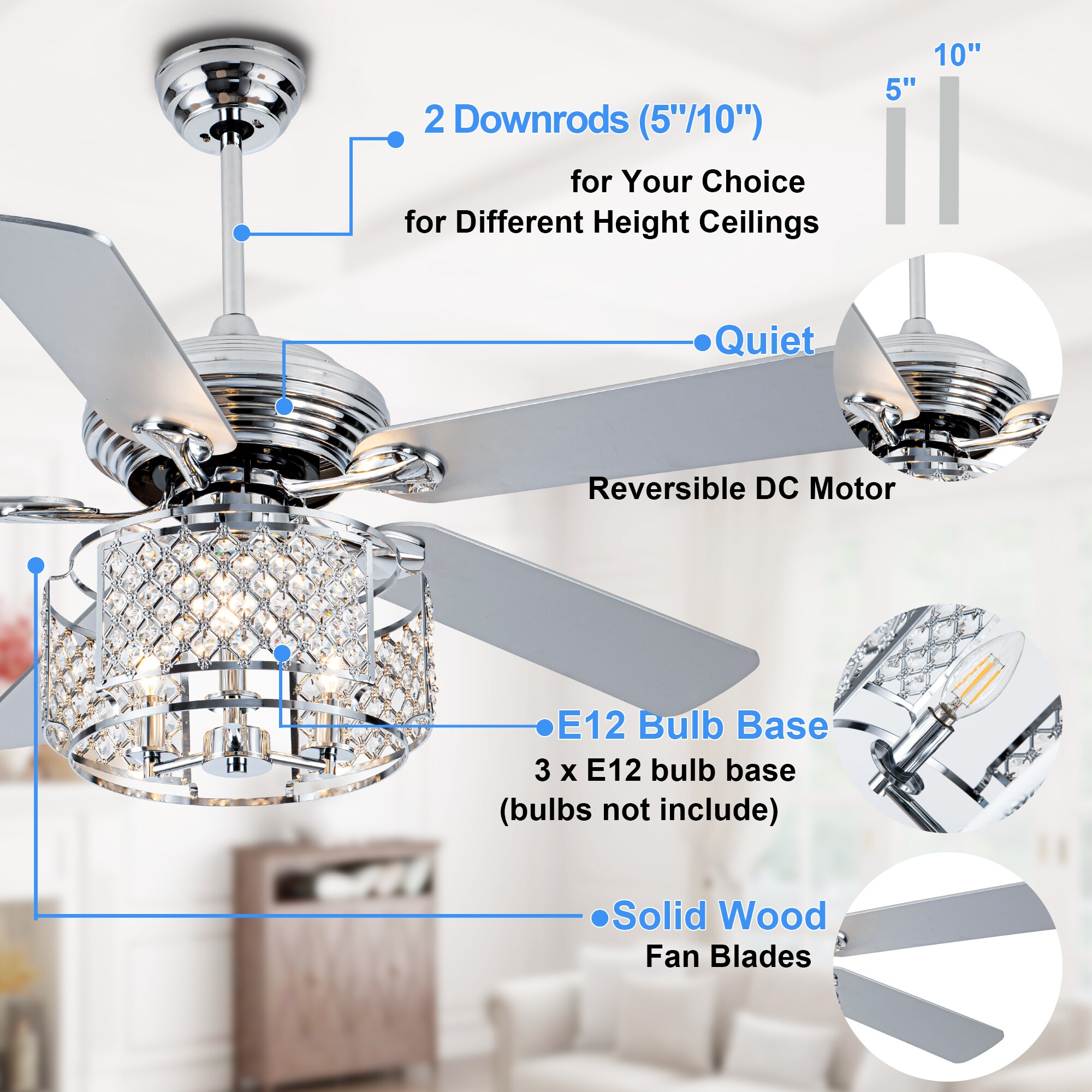 Bella Depot BDFSD2070 Ceiling-Fans - View #6