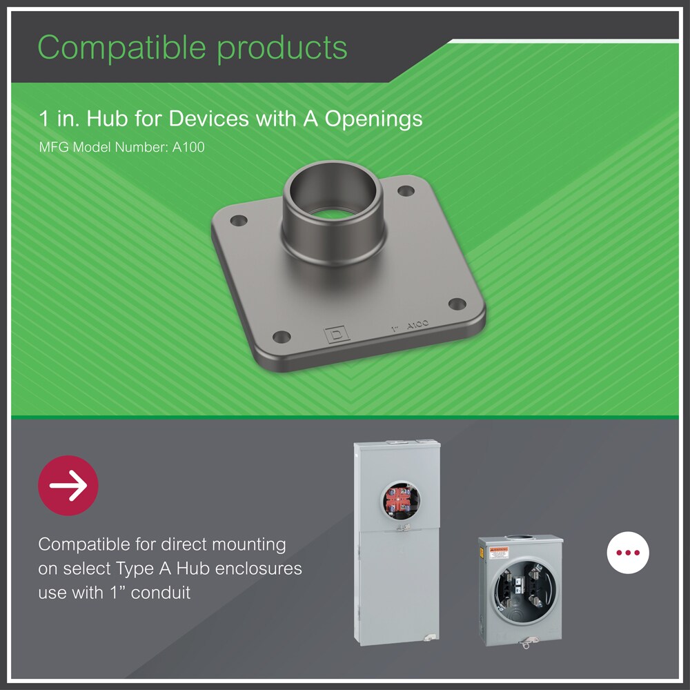 Square D A100 Load-Center-Accessories - View #2