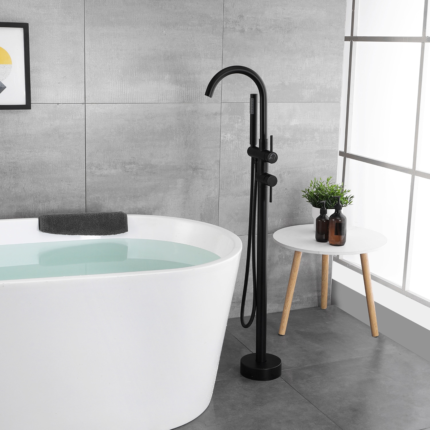 Cobbe LSSFTFL1302B Roman-Tub-Faucets - View #7