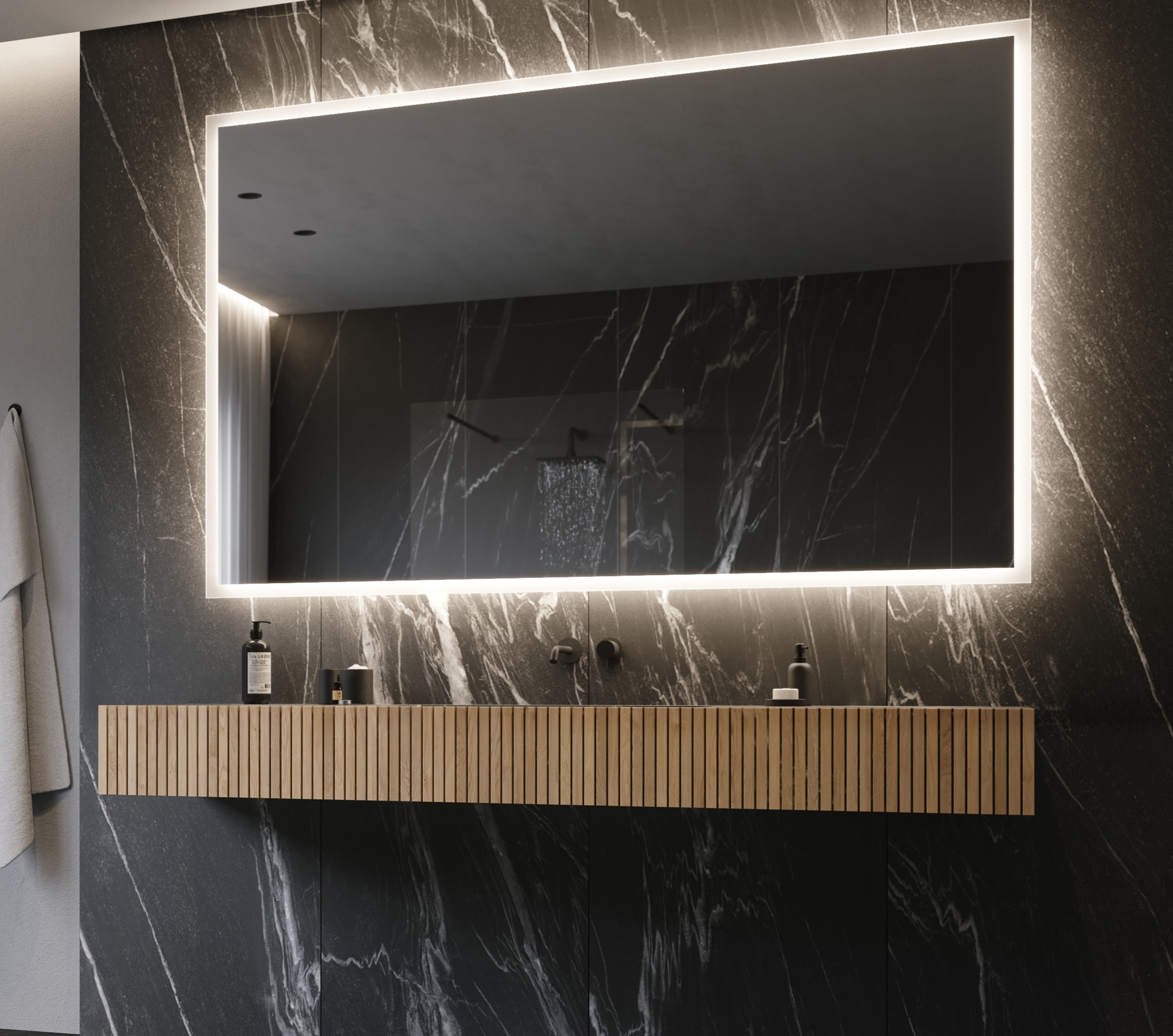 PARIS MIRROR RECTX70453000 Framed-Bath-Mirrors - View #4