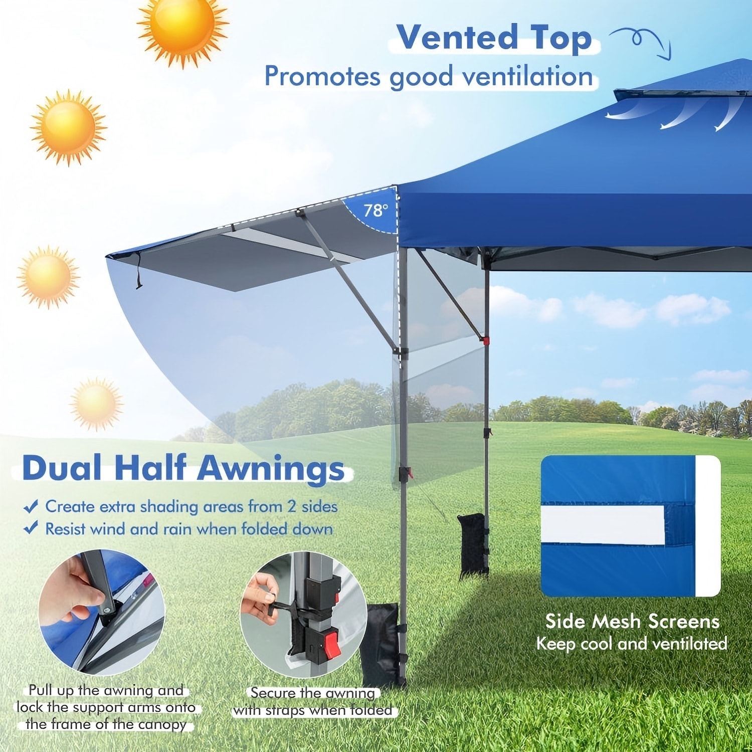 Forclover HBV-0844BL Canopies-Sl - View #5