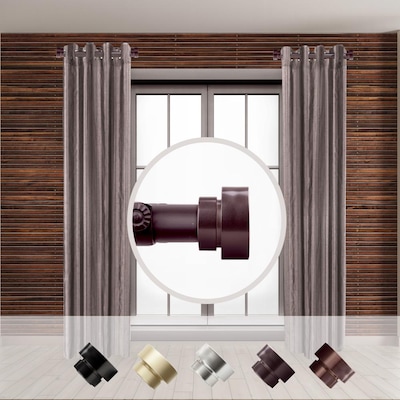 Rod Desyne Curtain Rods At Com, What Size Curtain Rod For 76 Window
