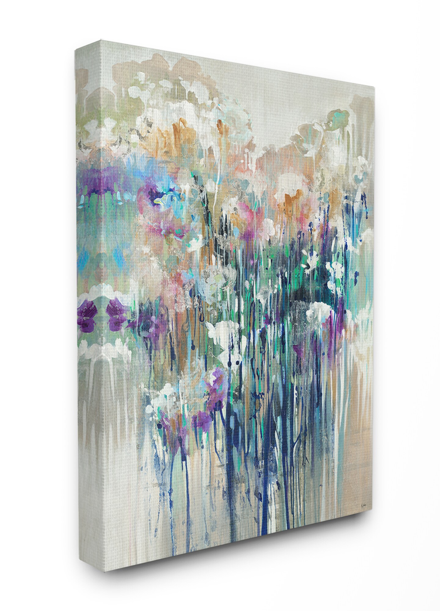 Stupell Industries ASA-120-CN-16X20 K. Nari 20-in H x 16-in W Abstract Print on Canvas