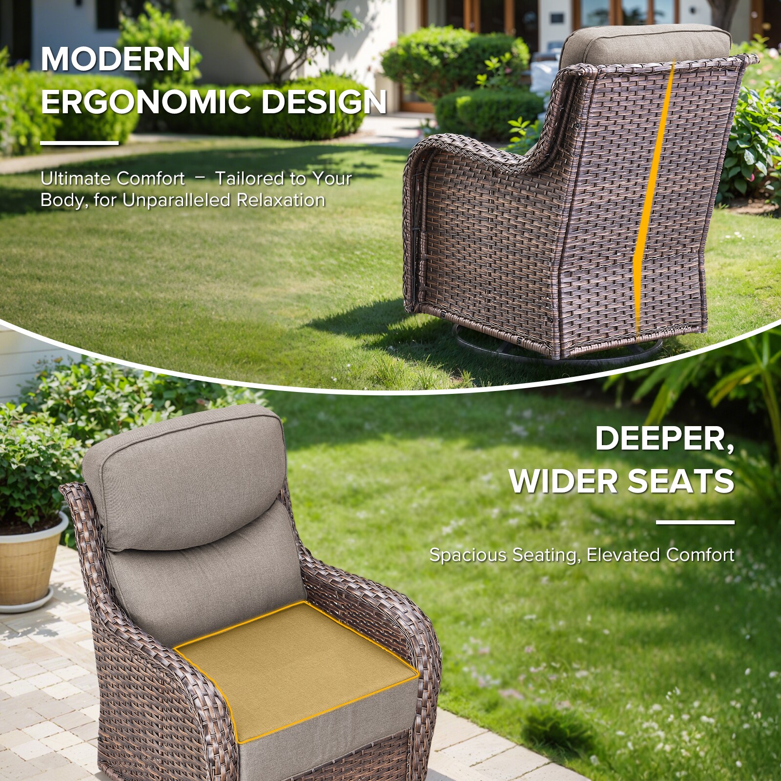 Pocassy PJ-JHXL1335-3 Patio-Conversation-Sets - View #6