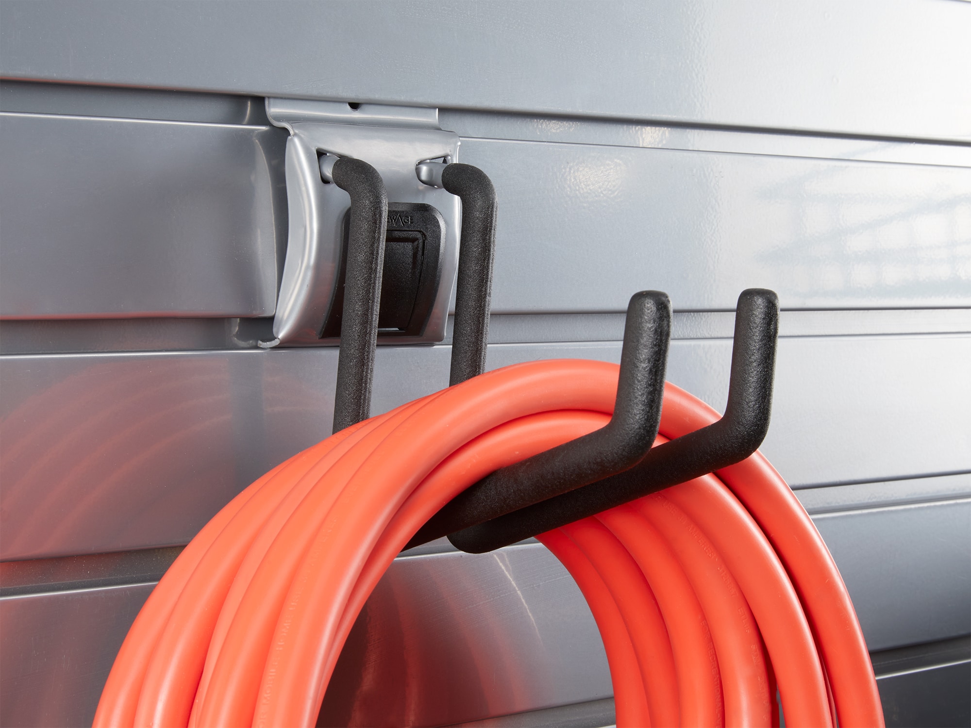 NewAge Products Garage 120 SqFt PVC Slatwall With Locking Hook 41 ...