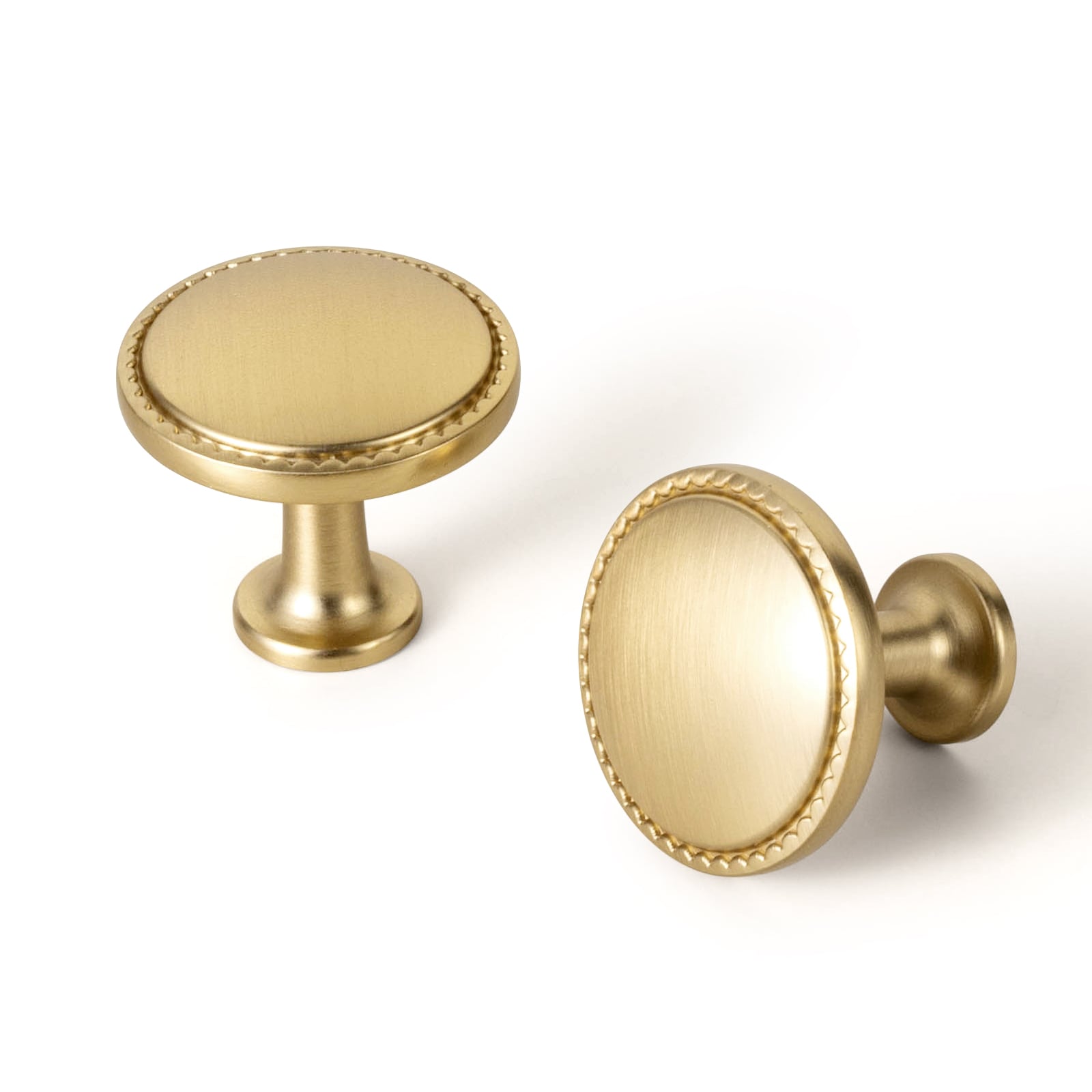 Miaokesen 6782UBR-DK-6 1-4/7-in Champagne Bronze Mushroom Modern Cabinet Knob 6 -Pack