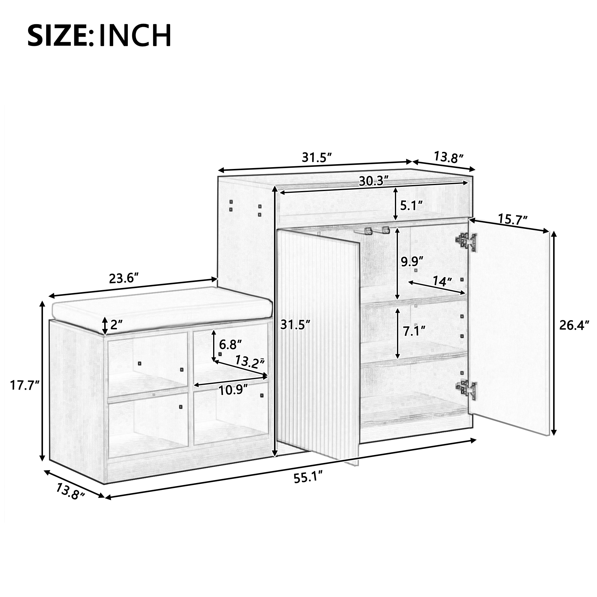 LOVMOR SF-M-N711P345166O Shoe-Racks - View #13